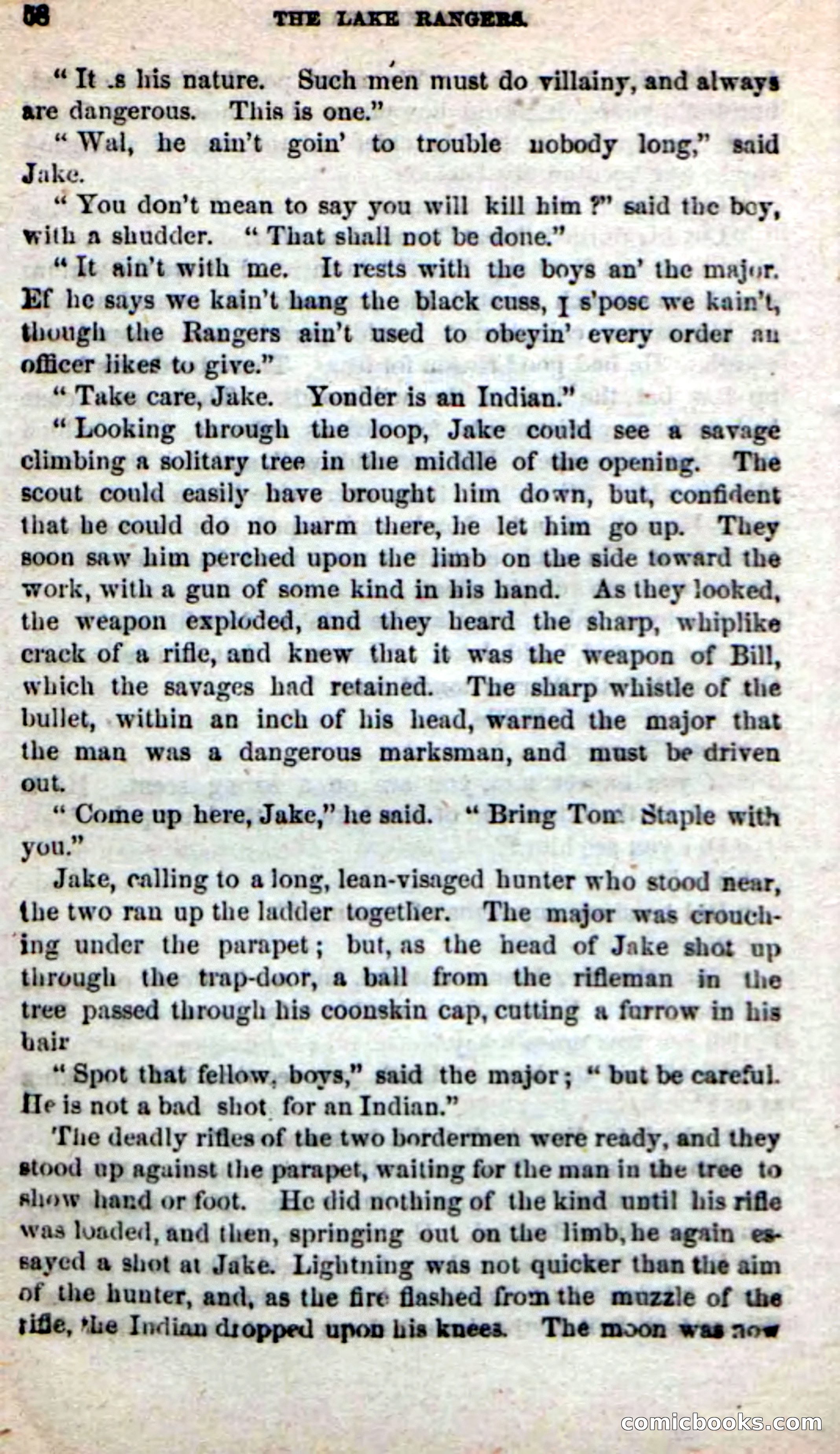 Beadle's New Dime Novels: The Lake Rangers — page 52 of 98