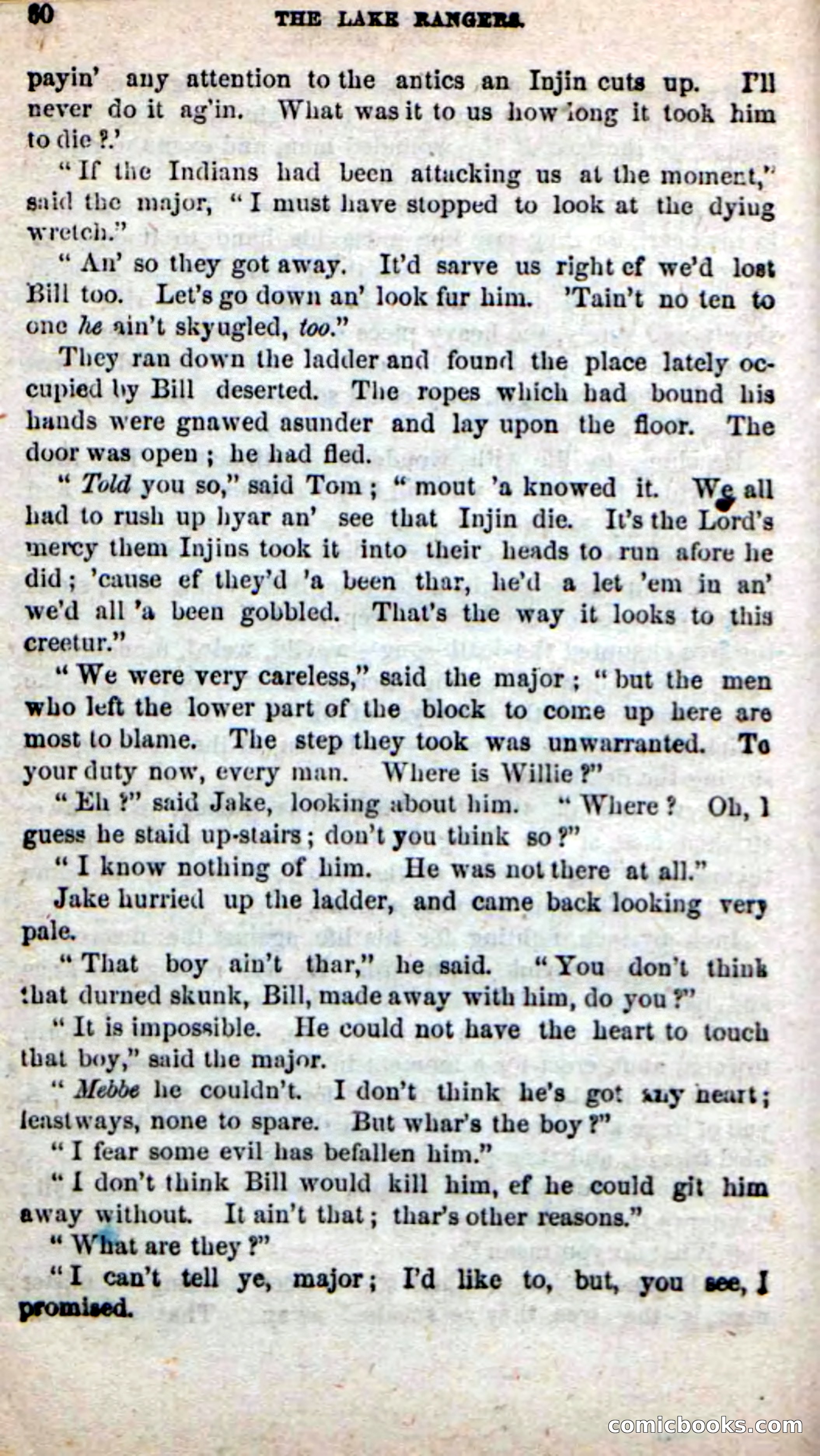 Beadle's New Dime Novels: The Lake Rangers — page 54 of 98