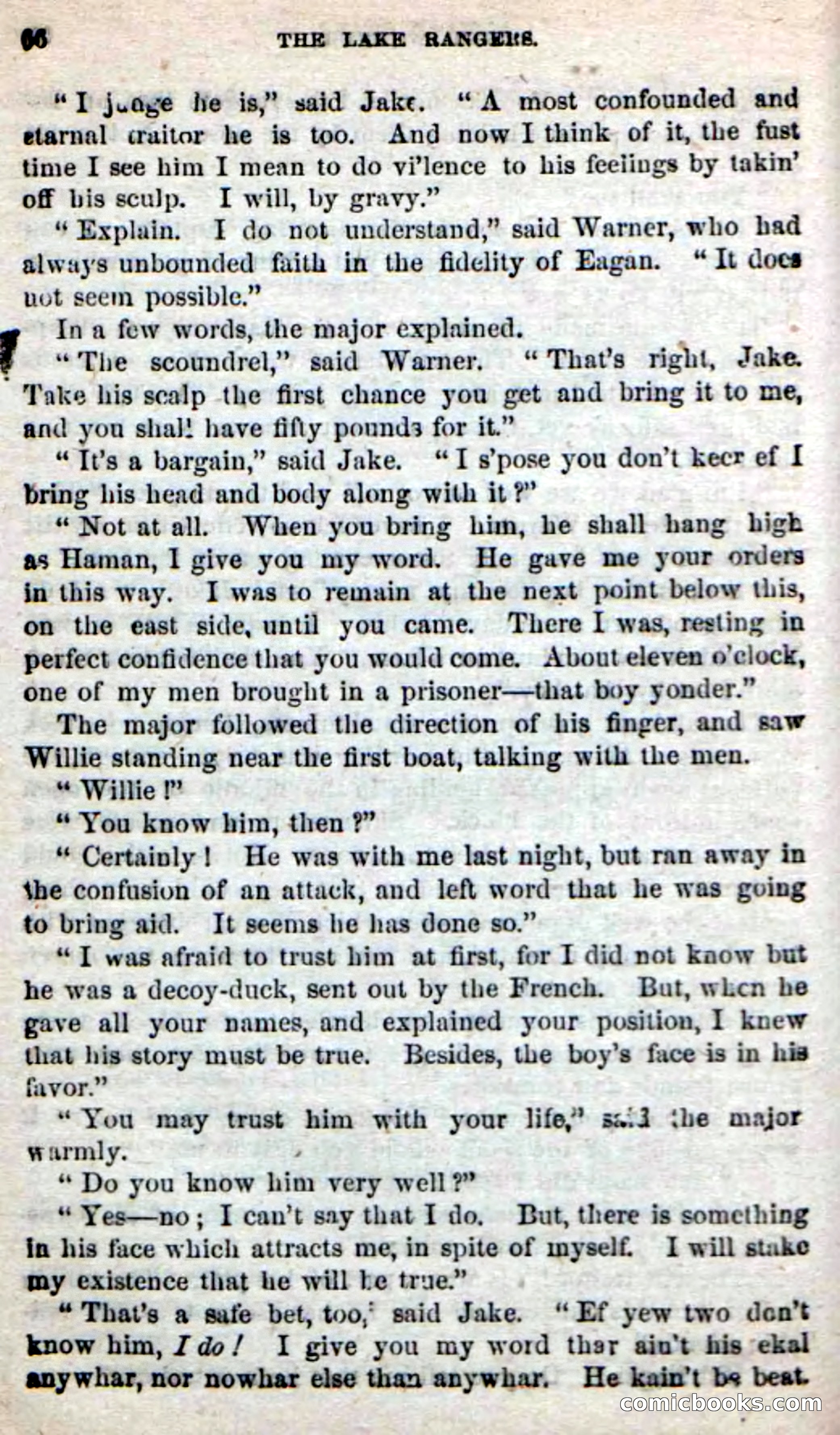Beadle's New Dime Novels: The Lake Rangers — page 60 of 98