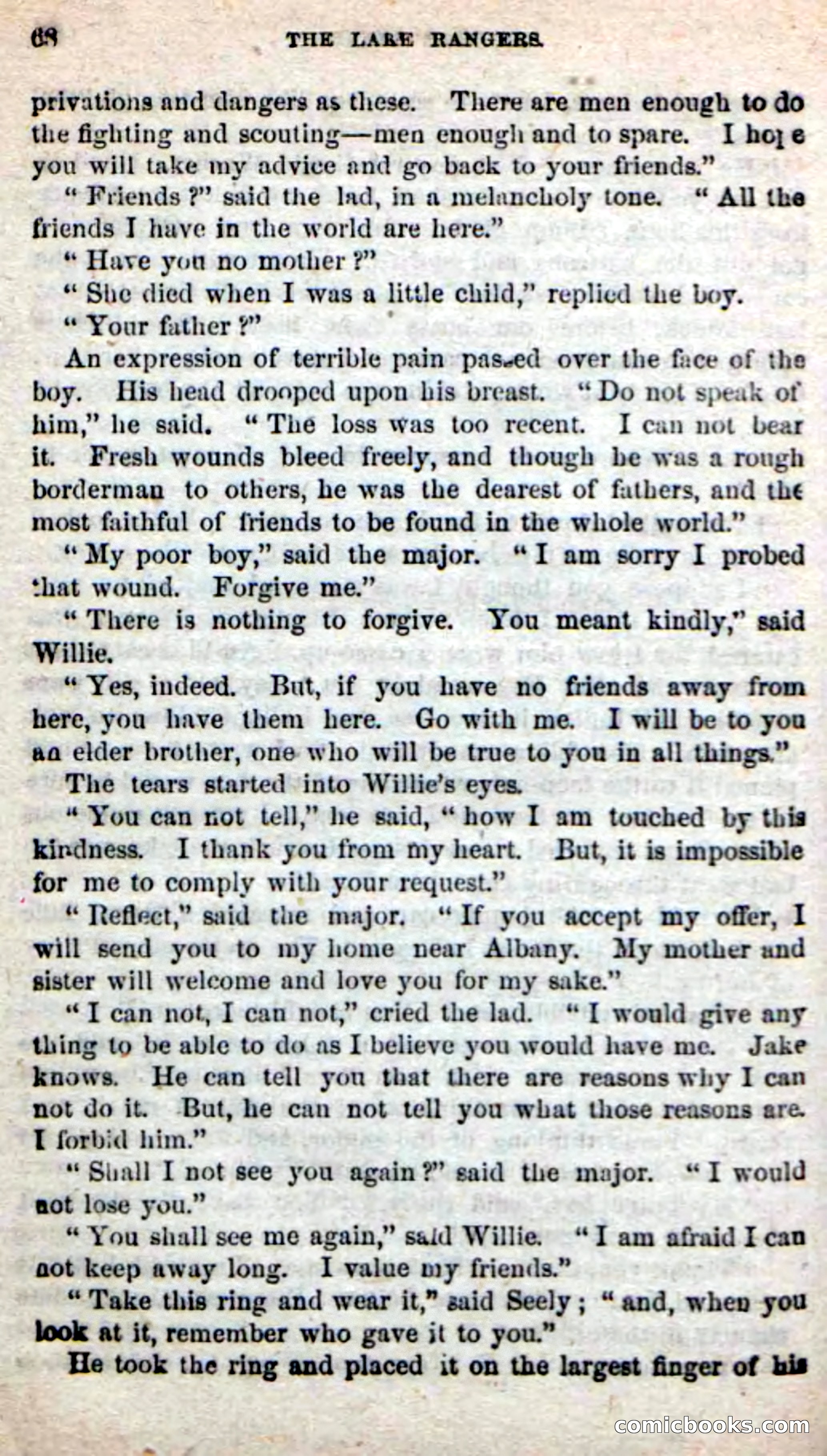 Beadle's New Dime Novels: The Lake Rangers — page 62 of 98