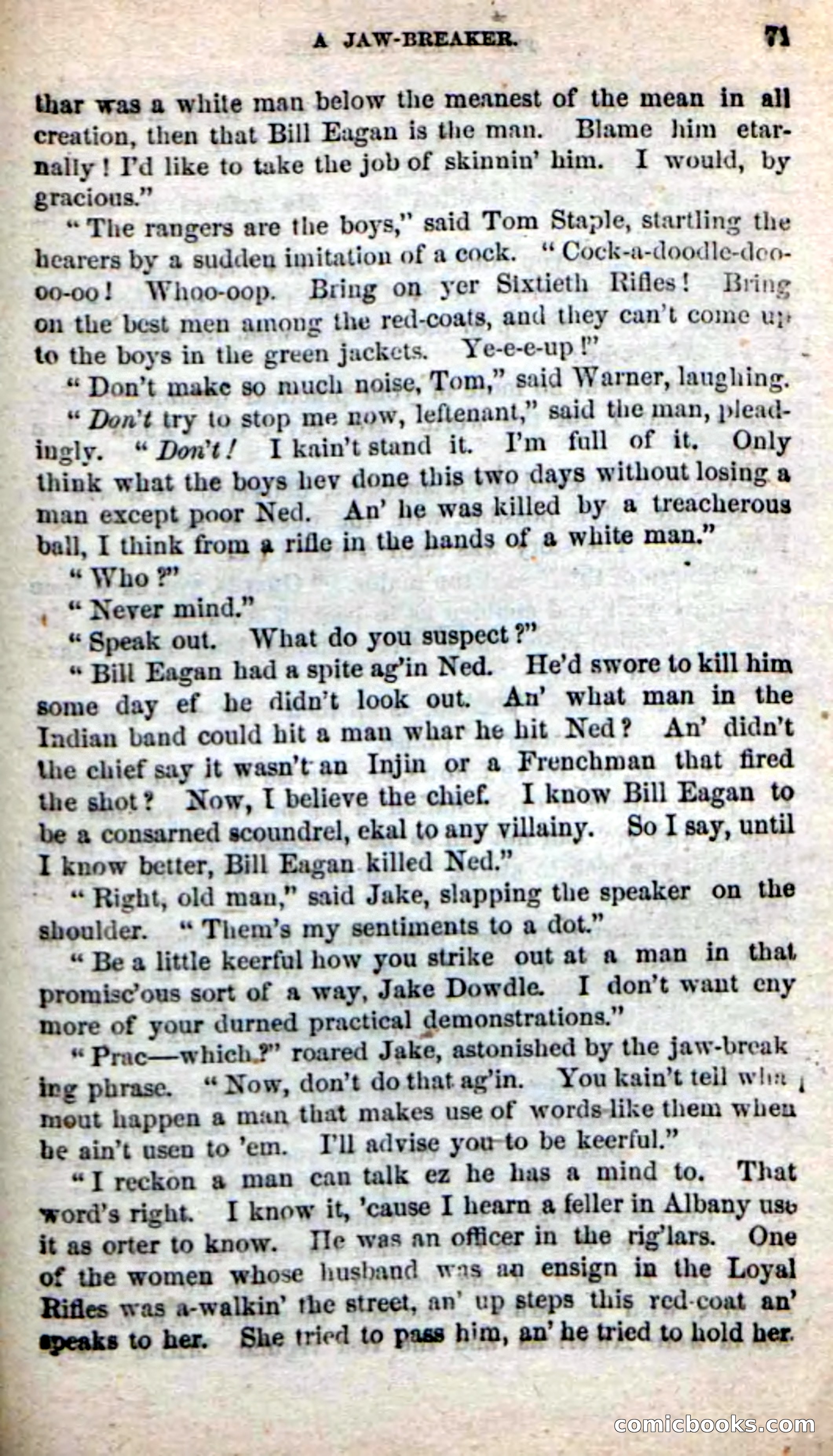 Beadle's New Dime Novels: The Lake Rangers — page 65 of 98