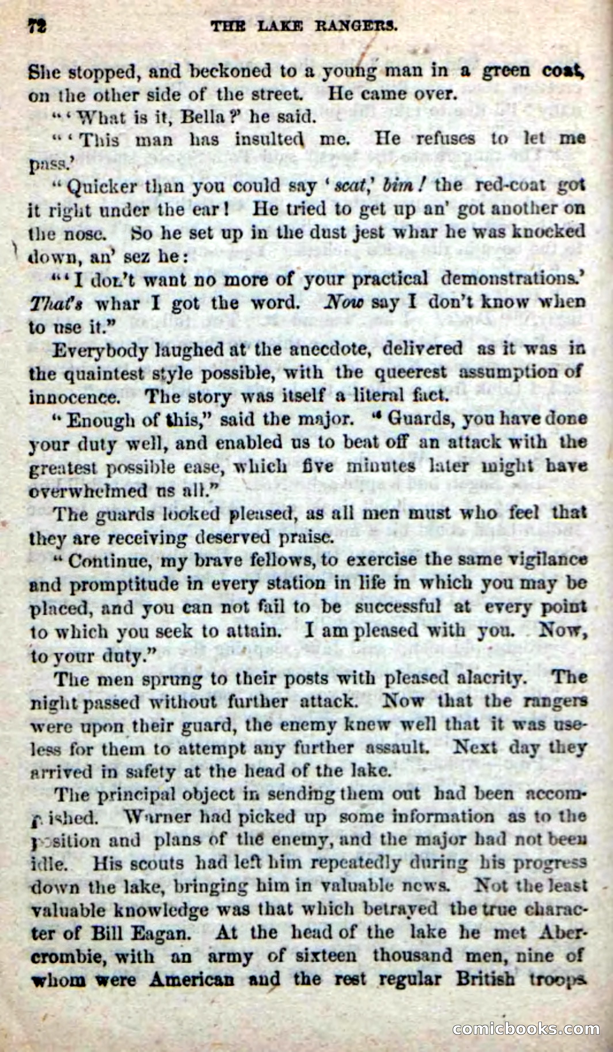 Beadle's New Dime Novels: The Lake Rangers — page 66 of 98