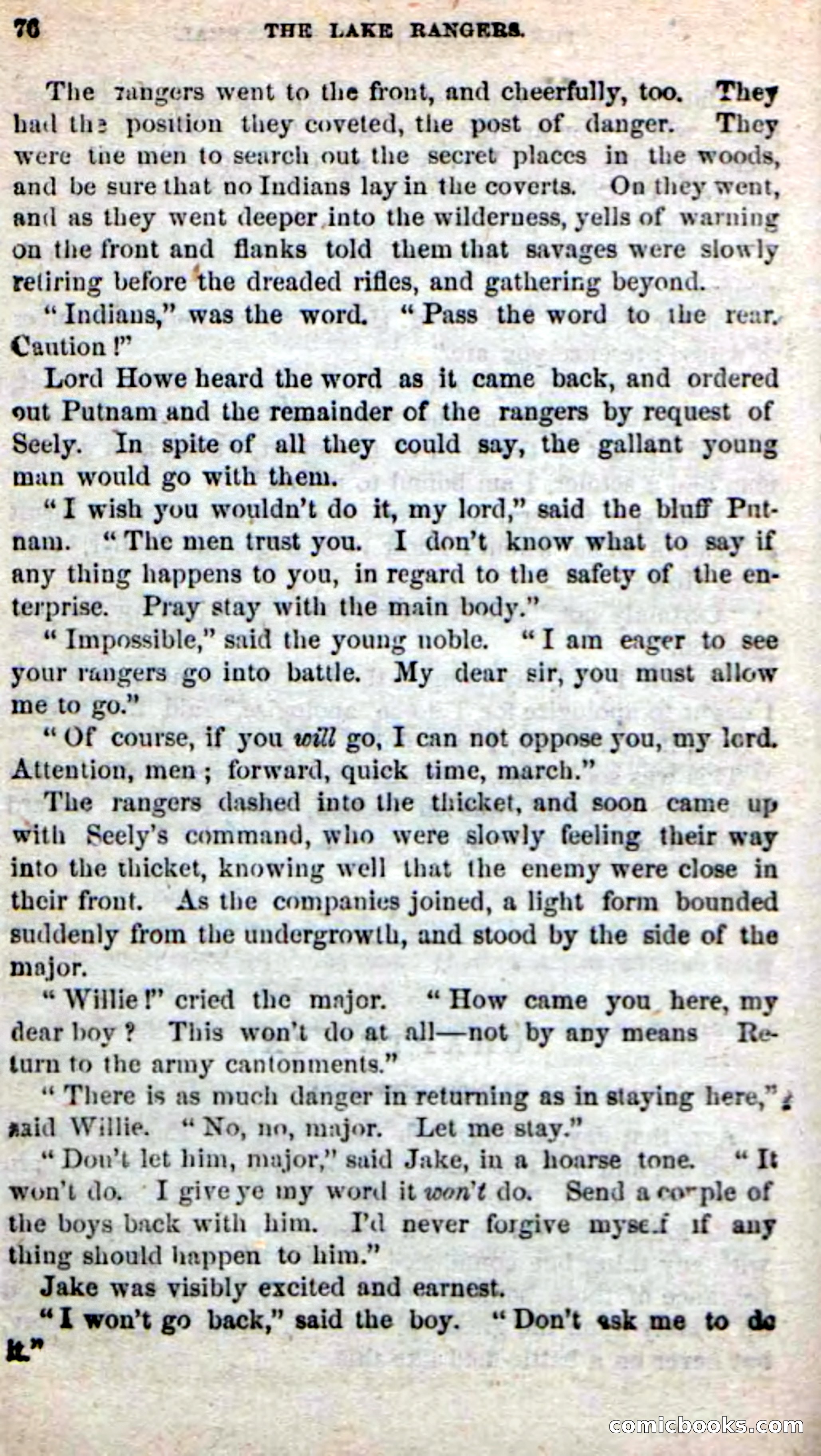 Beadle's New Dime Novels: The Lake Rangers — page 70 of 98