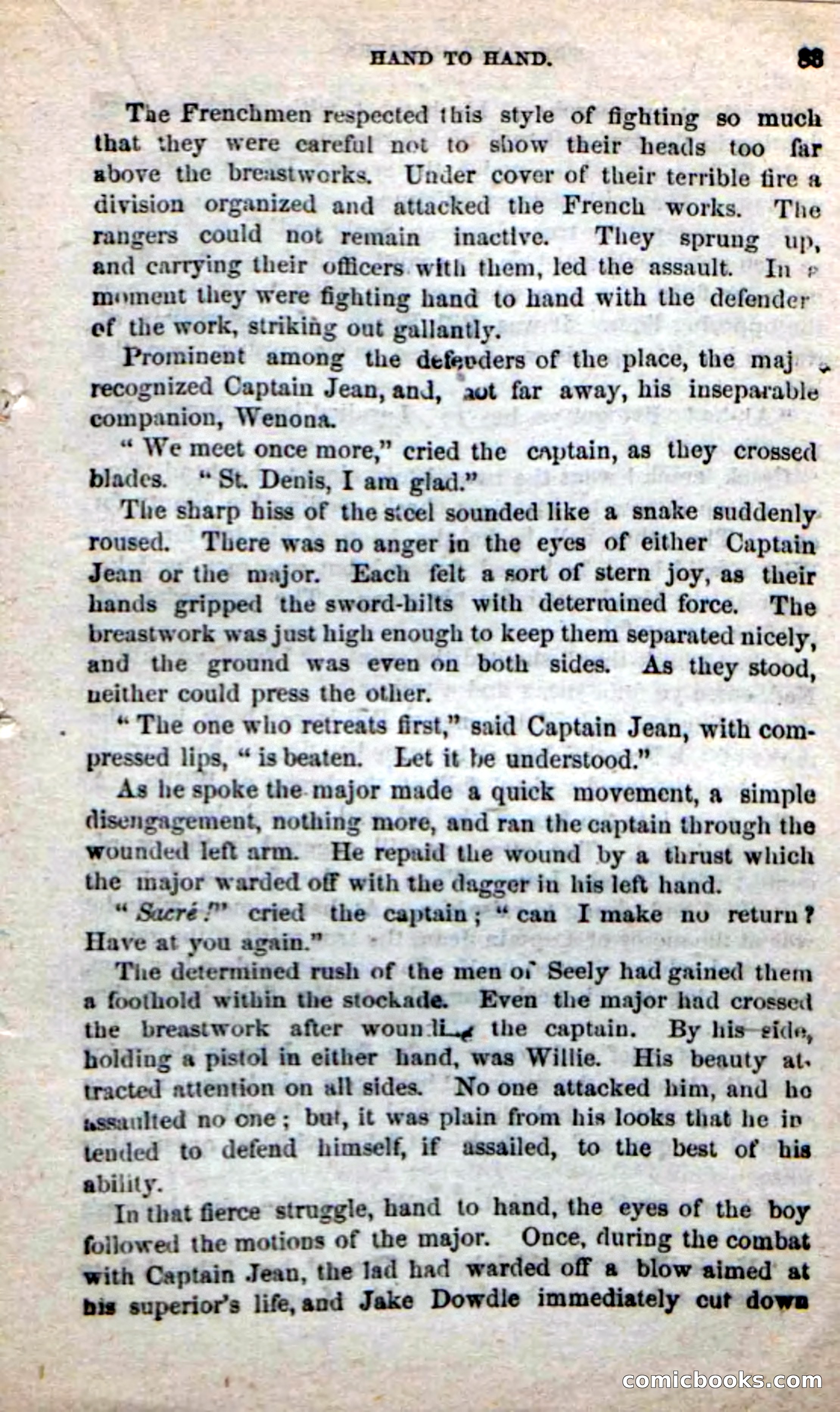 Beadle's New Dime Novels: The Lake Rangers — page 77 of 98