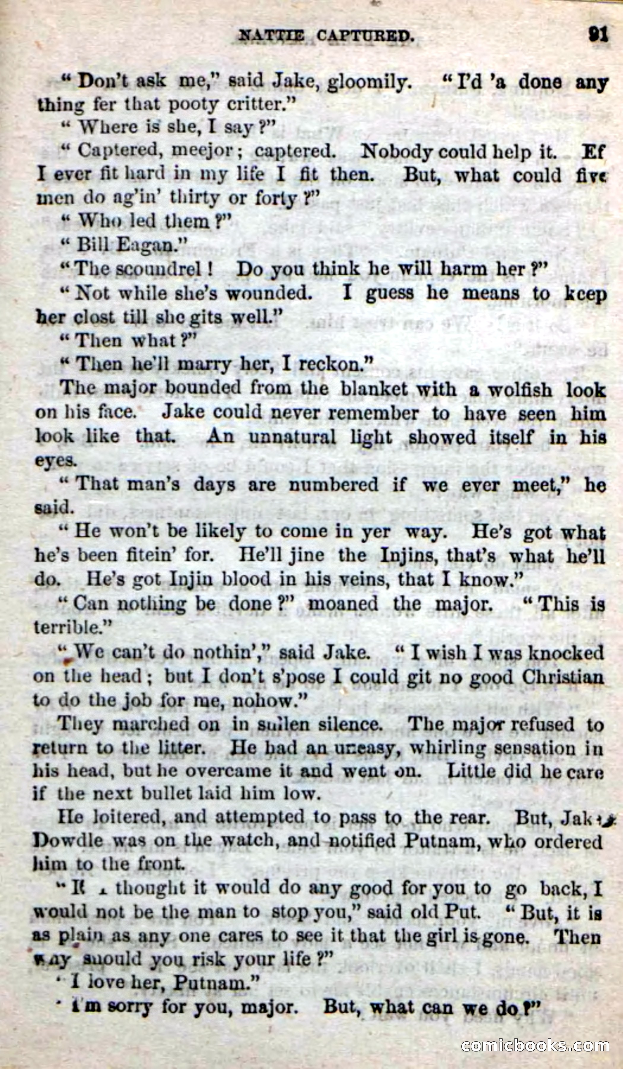 Beadle's New Dime Novels: The Lake Rangers — page 85 of 98