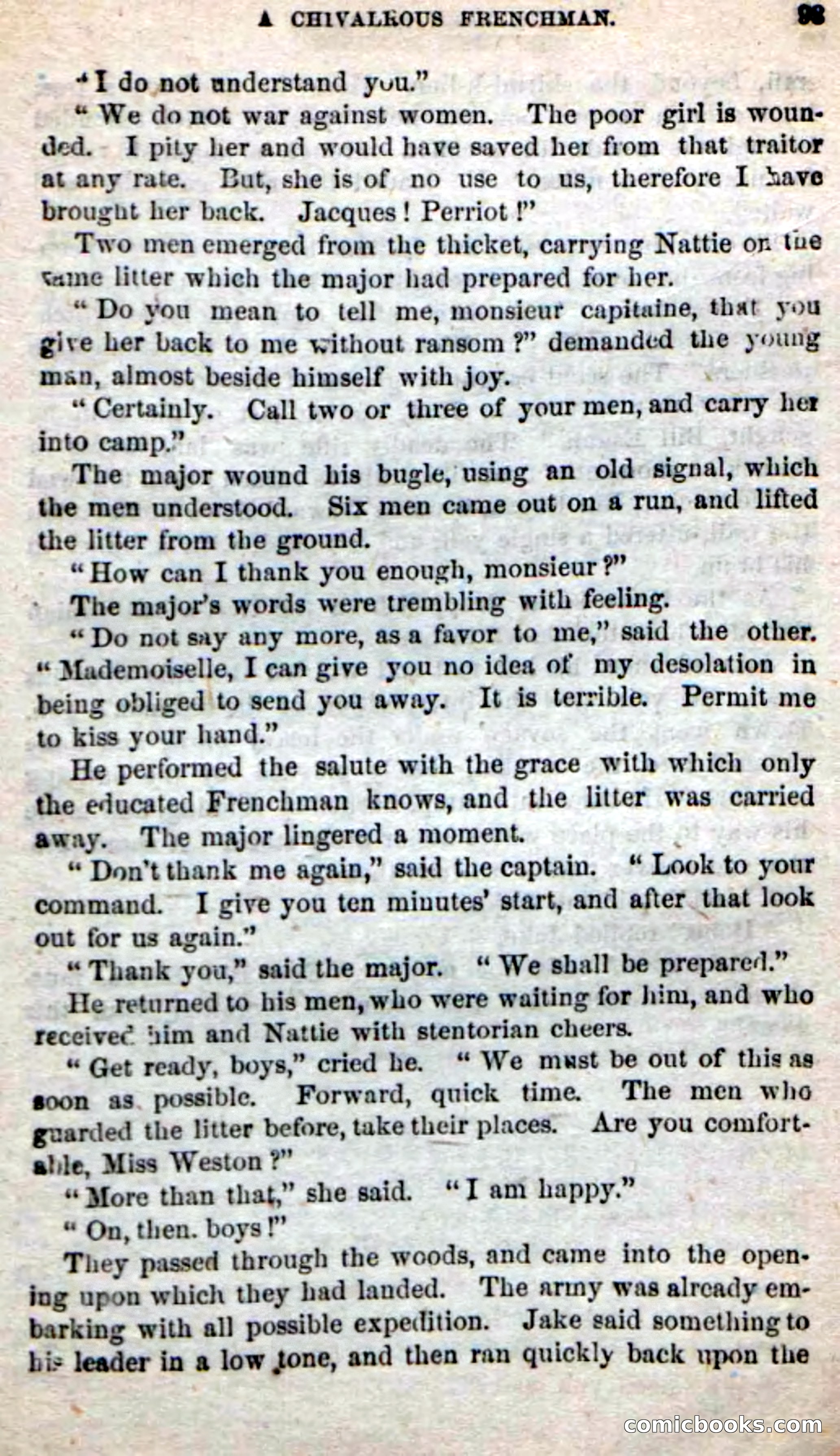 Beadle's New Dime Novels: The Lake Rangers — page 87 of 98
