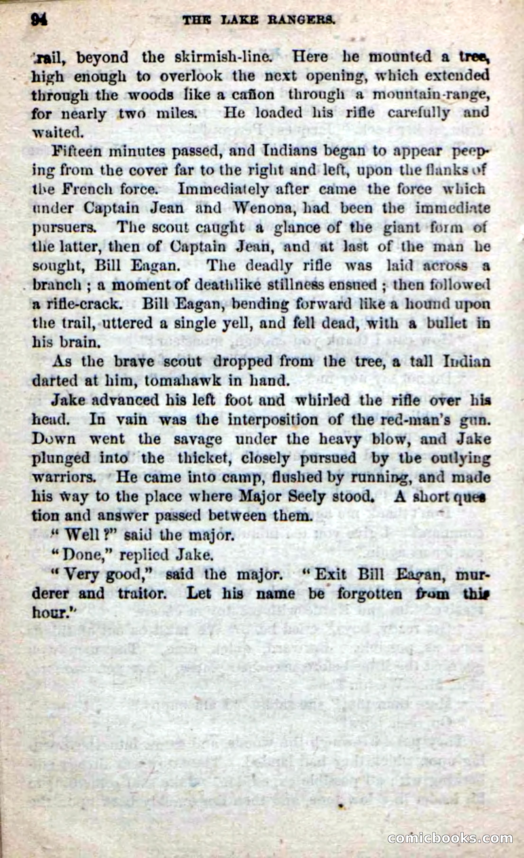 Beadle's New Dime Novels: The Lake Rangers — page 88 of 98