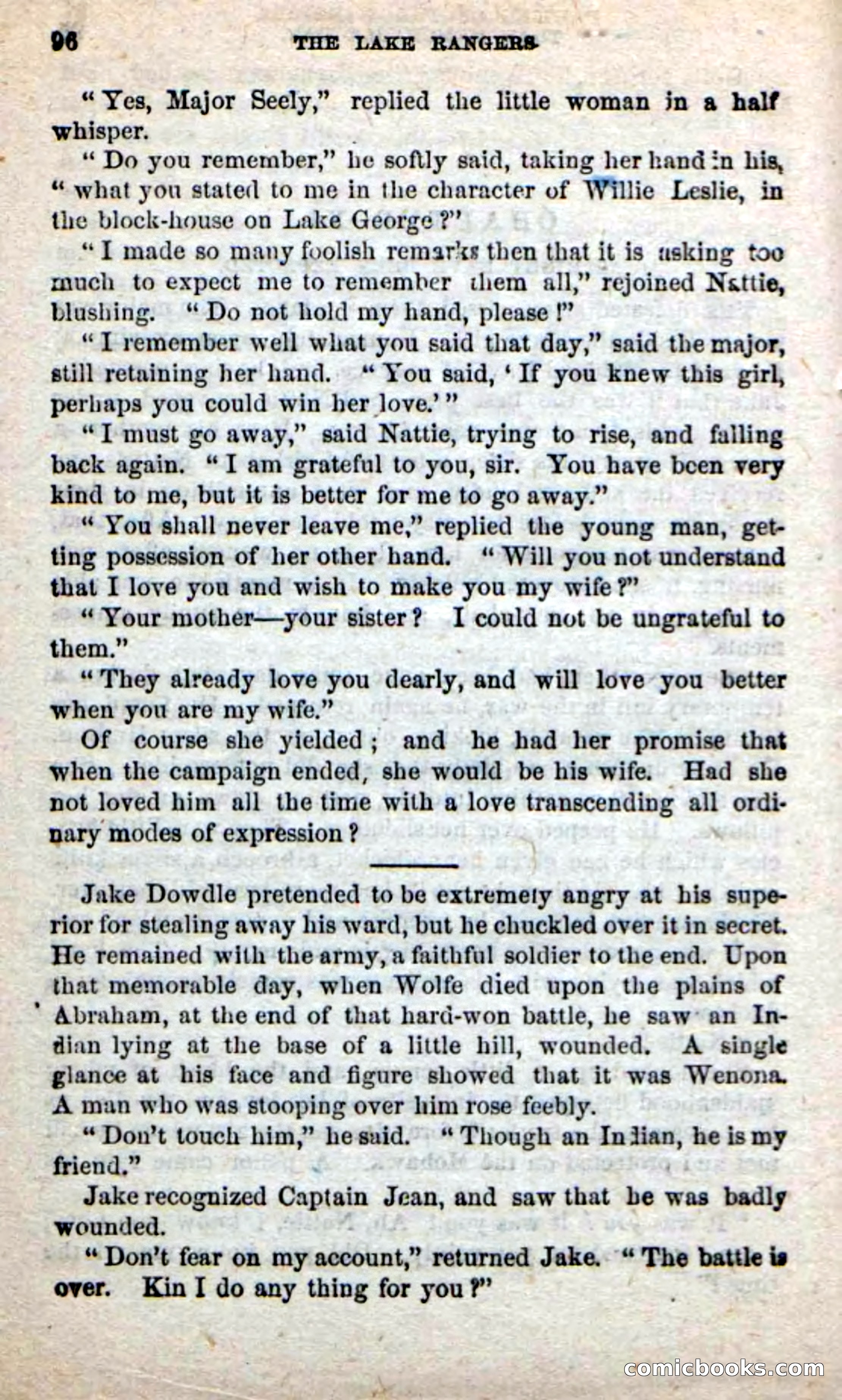 Beadle's New Dime Novels: The Lake Rangers — page 90 of 98
