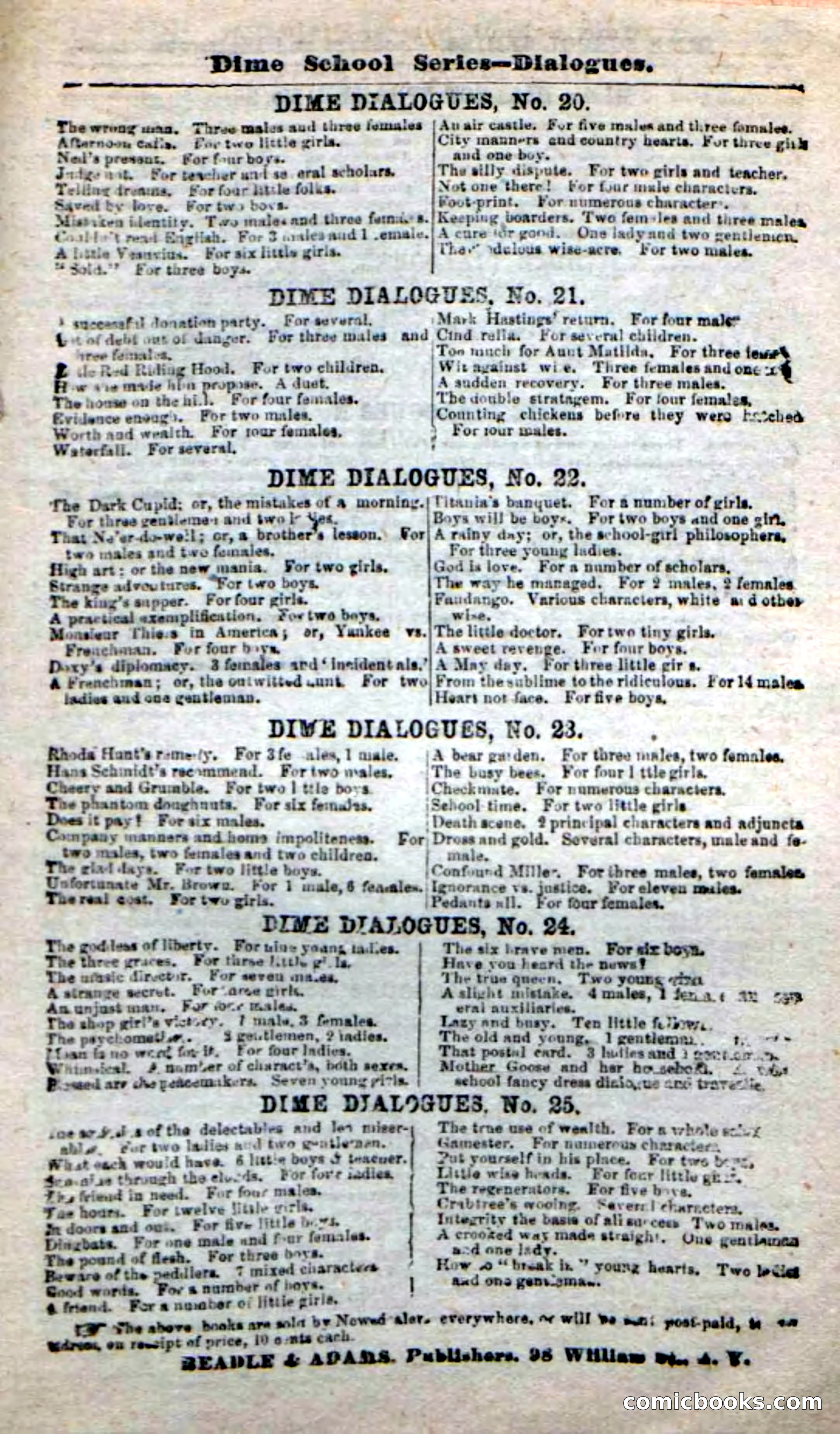 Beadle's New Dime Novels: The Lake Rangers — page 95 of 98