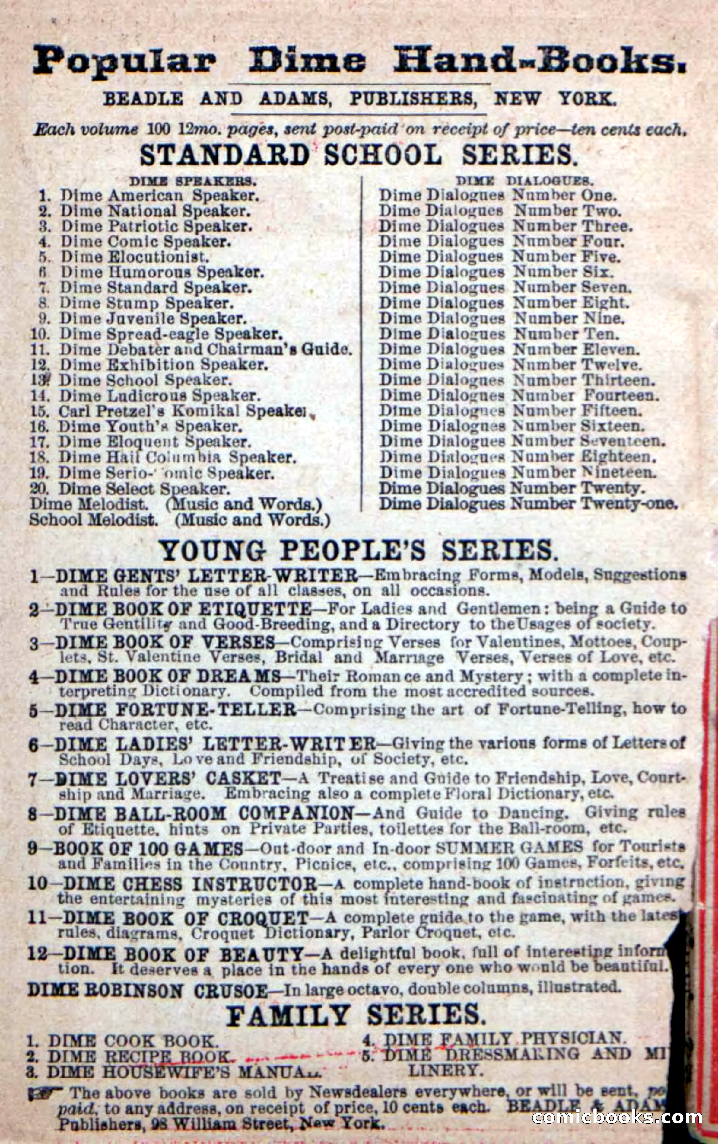Beadle's New Dime Novels: Alone on the Plains — page 2 of 98