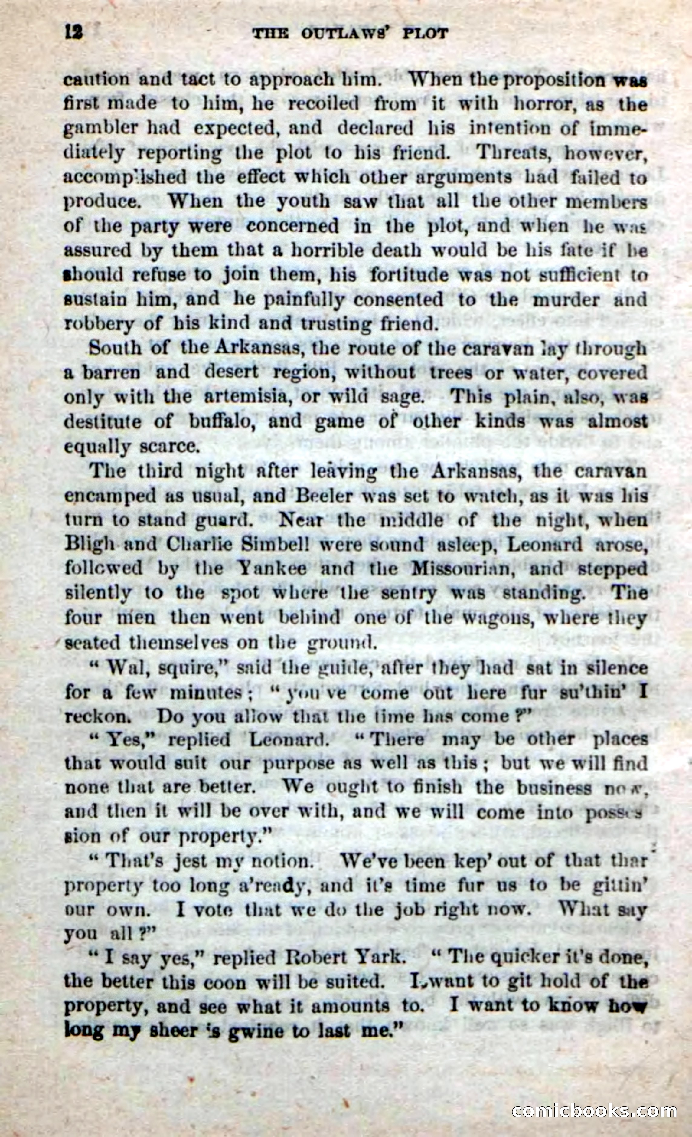 Beadle's New Dime Novels: Alone on the Plains — page 6 of 98