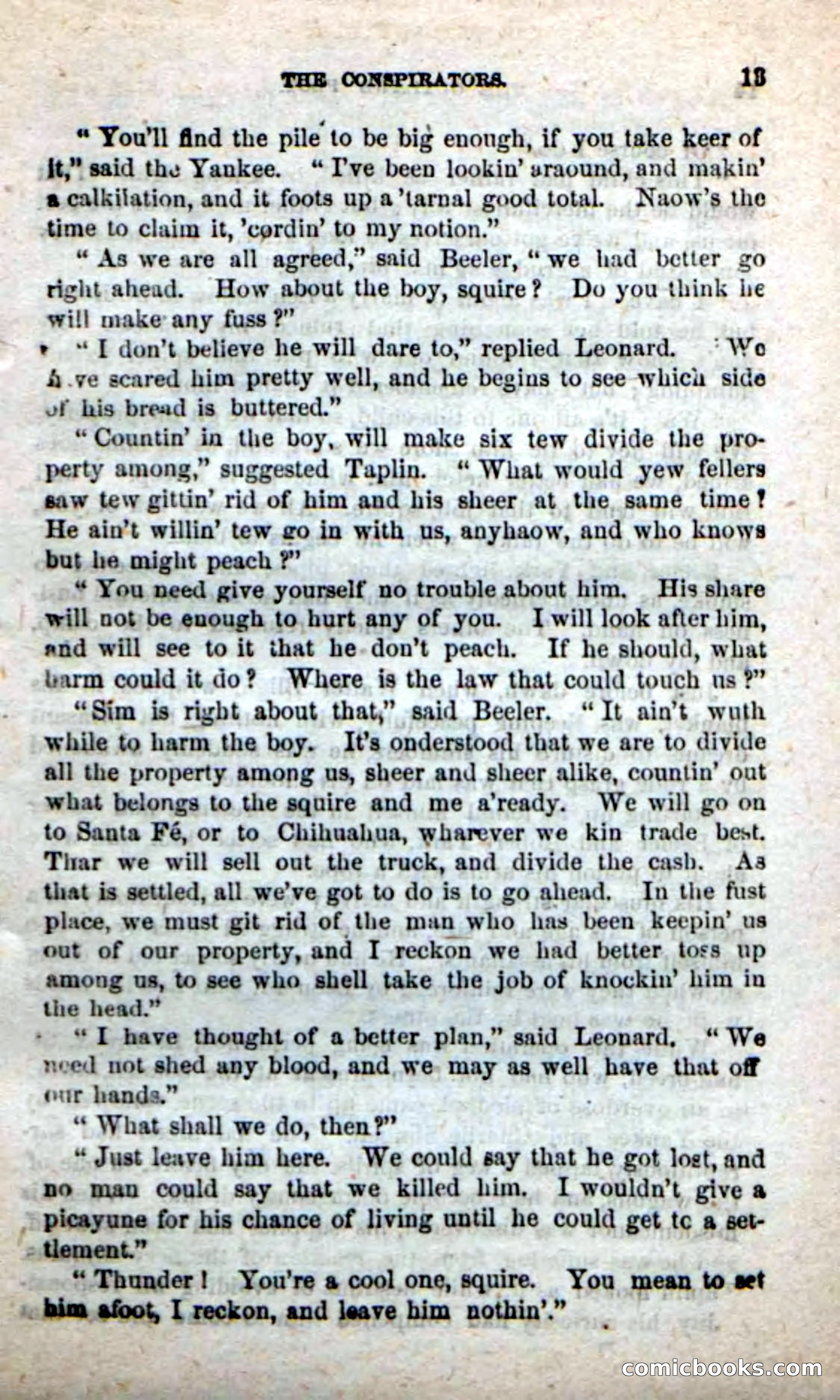 Beadle's New Dime Novels: Alone on the Plains — page 7 of 98