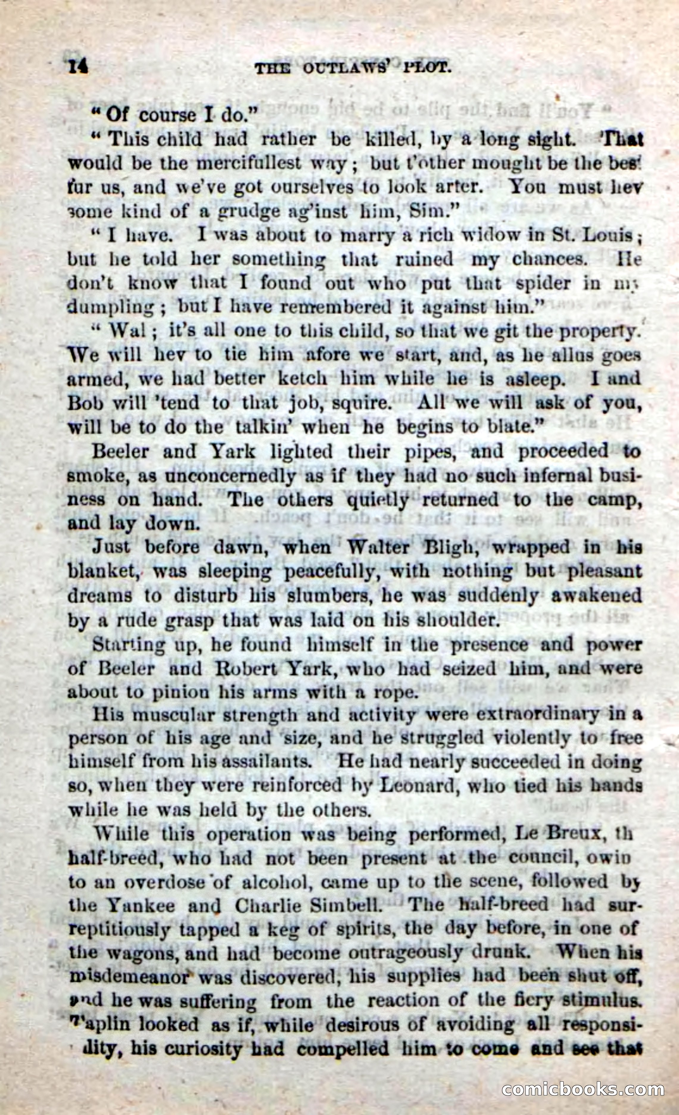 Beadle's New Dime Novels: Alone on the Plains — page 8 of 98