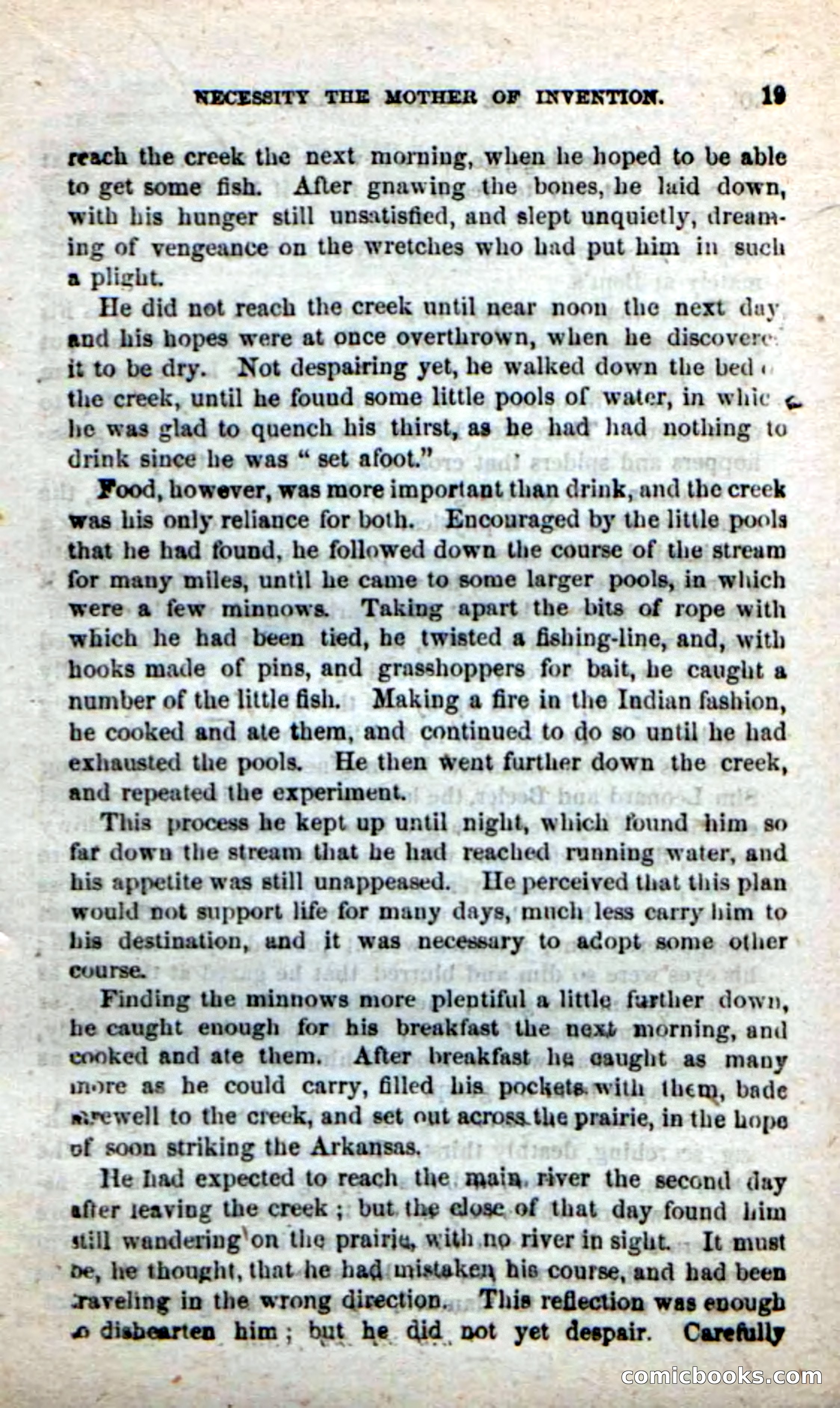 Beadle's New Dime Novels: Alone on the Plains — page 13 of 98