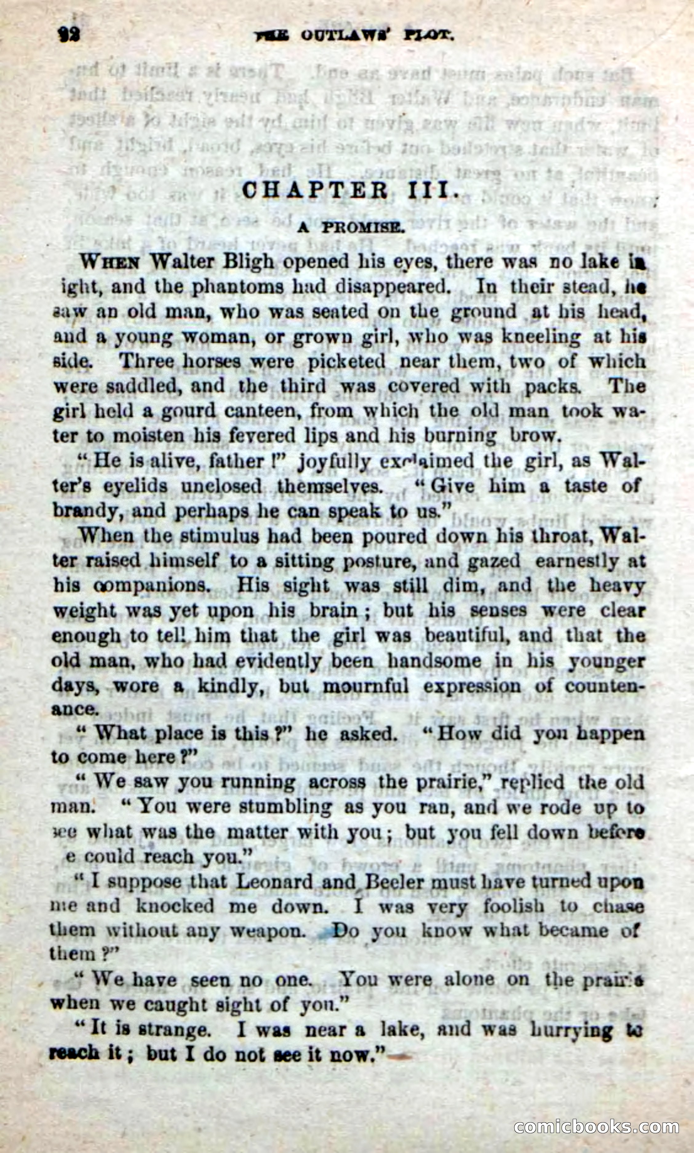 Beadle's New Dime Novels: Alone on the Plains — page 16 of 98