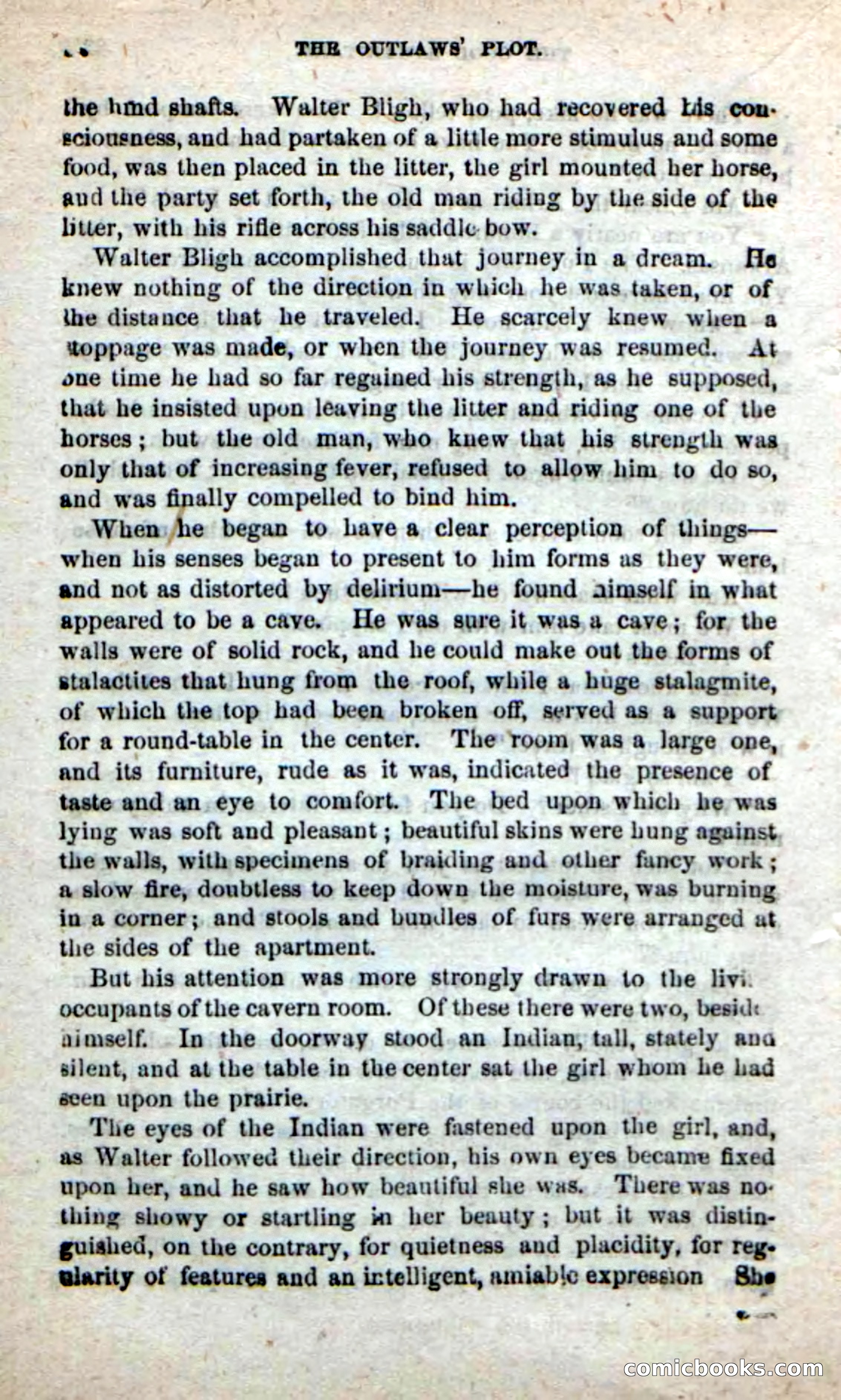 Beadle's New Dime Novels: Alone on the Plains — page 18 of 98
