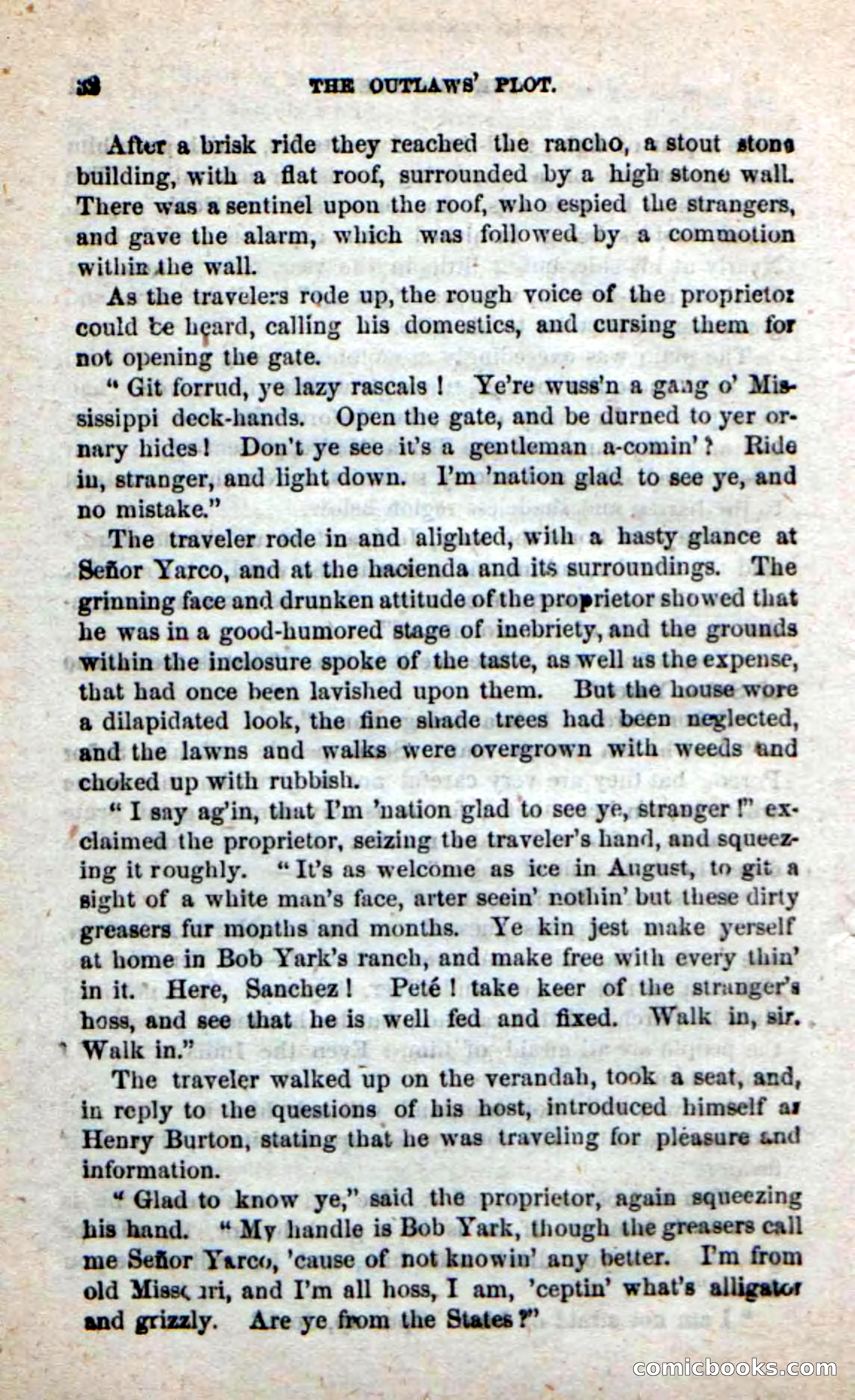 Beadle's New Dime Novels: Alone on the Plains — page 26 of 98