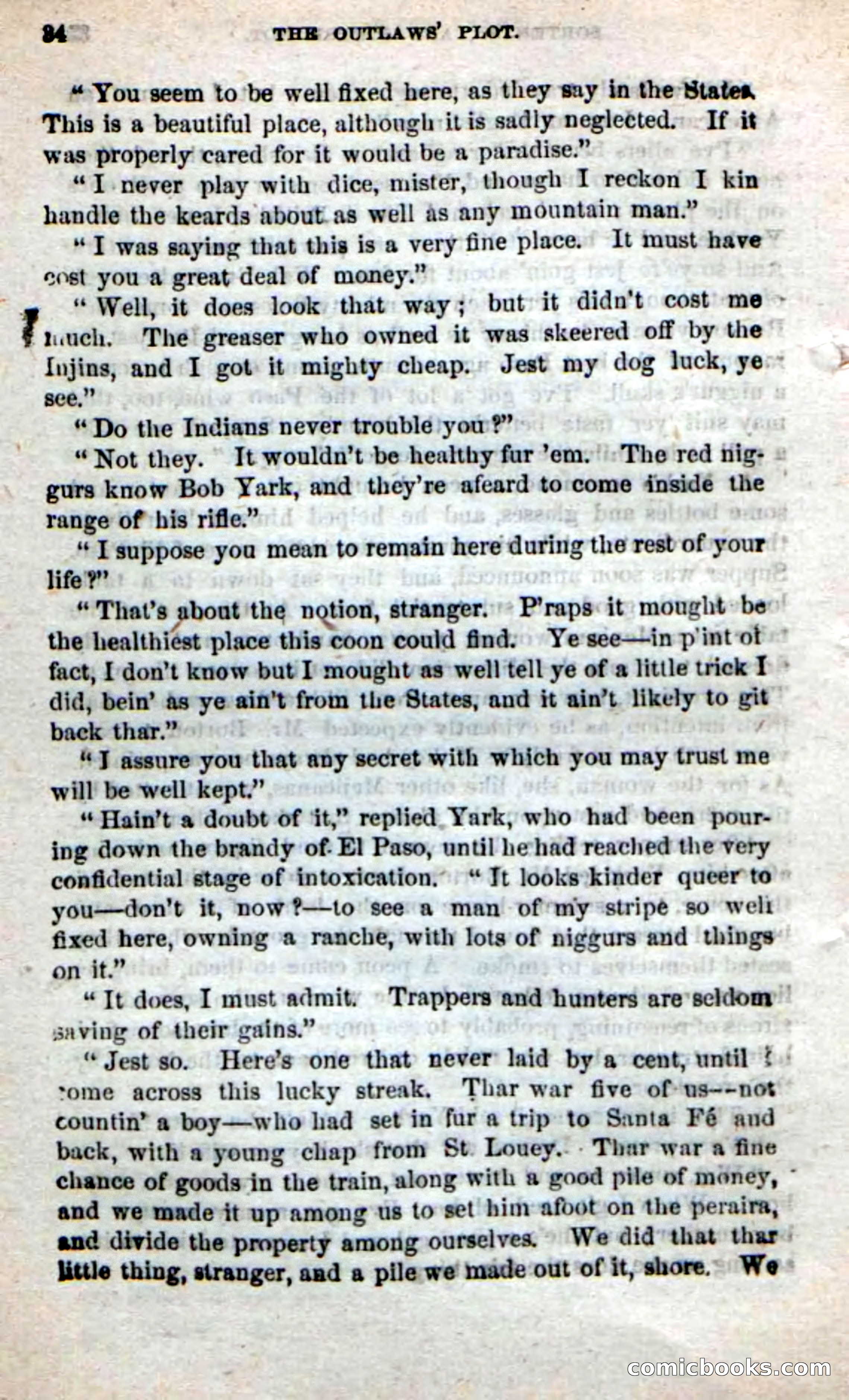 Beadle's New Dime Novels: Alone on the Plains — page 28 of 98