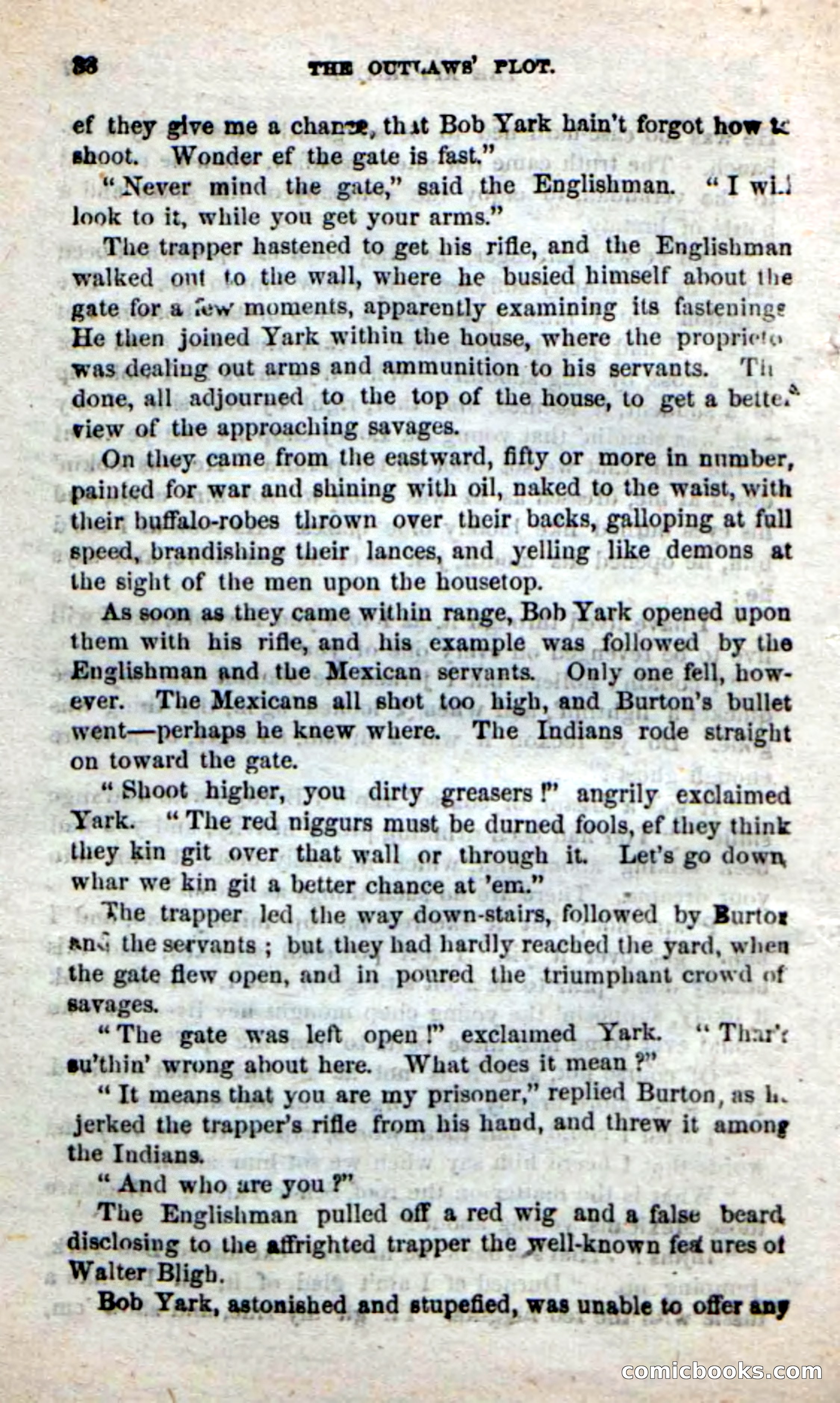 Beadle's New Dime Novels: Alone on the Plains — page 32 of 98