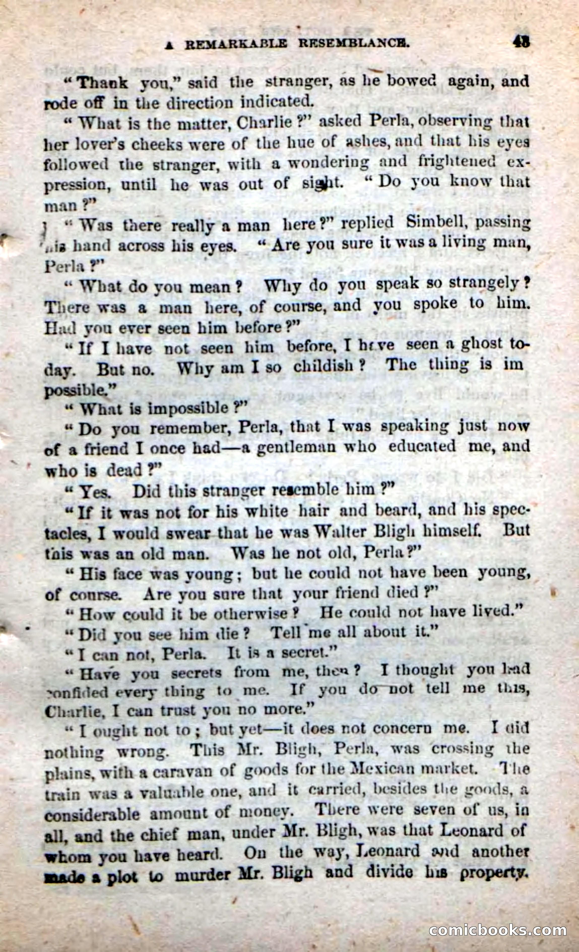 Beadle's New Dime Novels: Alone on the Plains — page 37 of 98