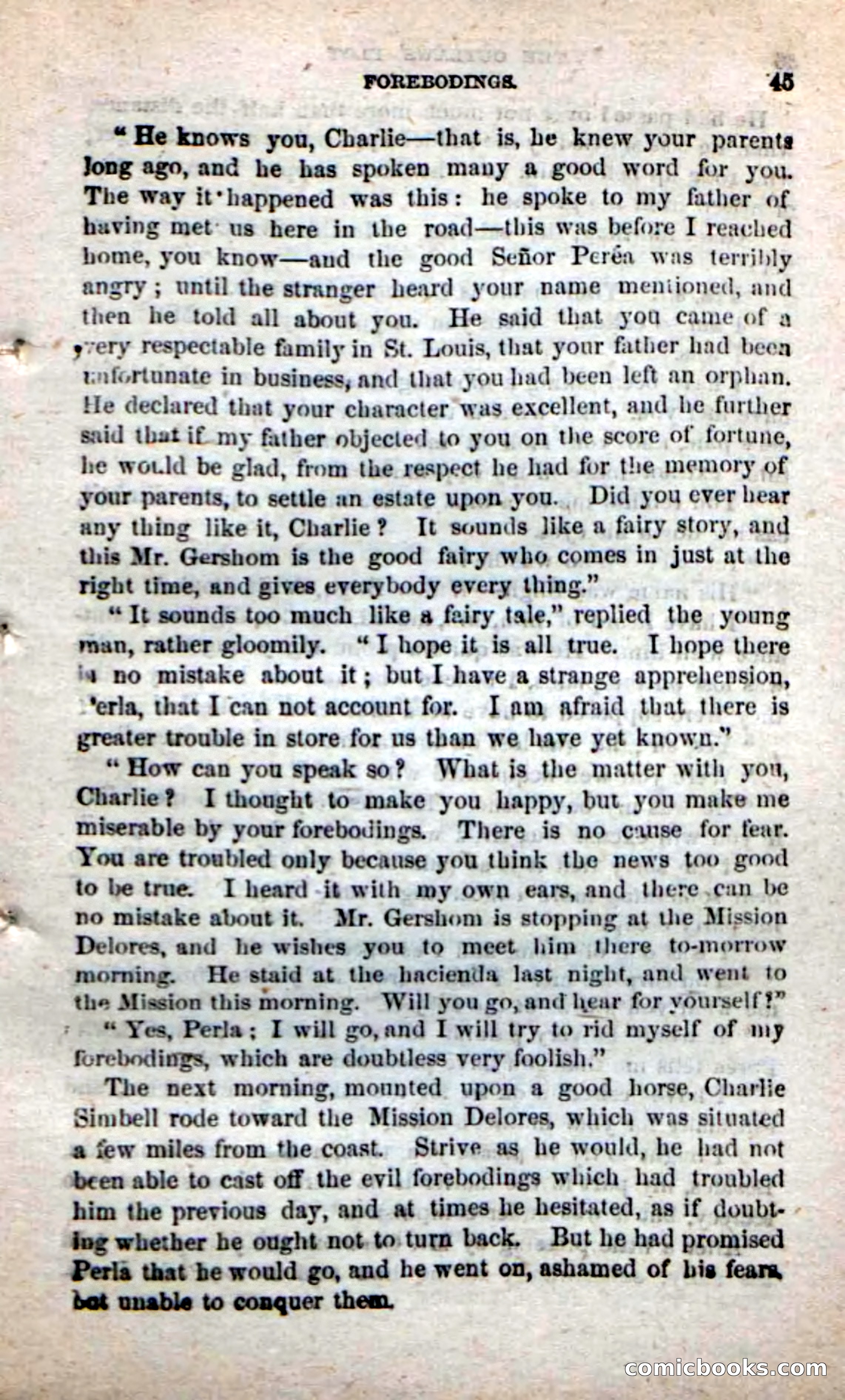 Beadle's New Dime Novels: Alone on the Plains — page 39 of 98