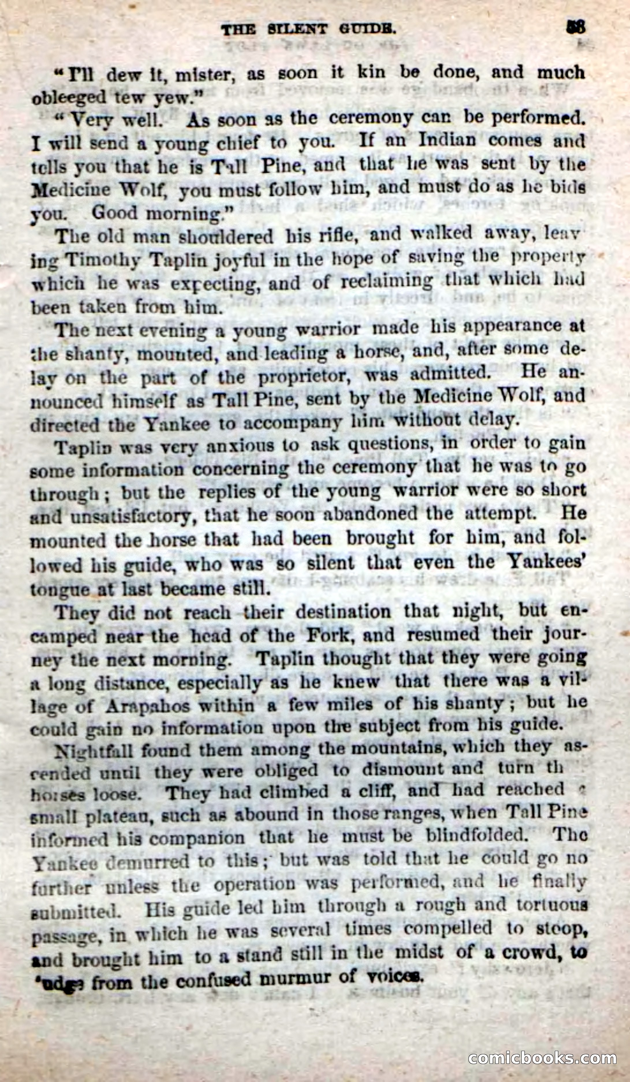 Beadle's New Dime Novels: Alone on the Plains — page 47 of 98