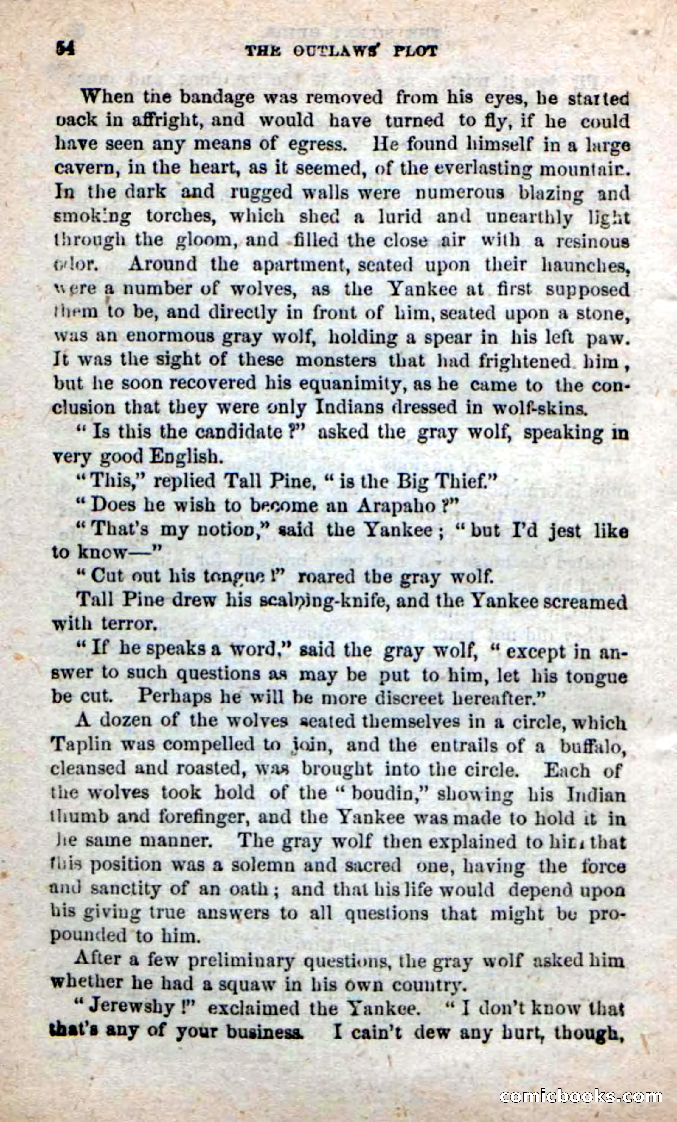 Beadle's New Dime Novels: Alone on the Plains — page 48 of 98