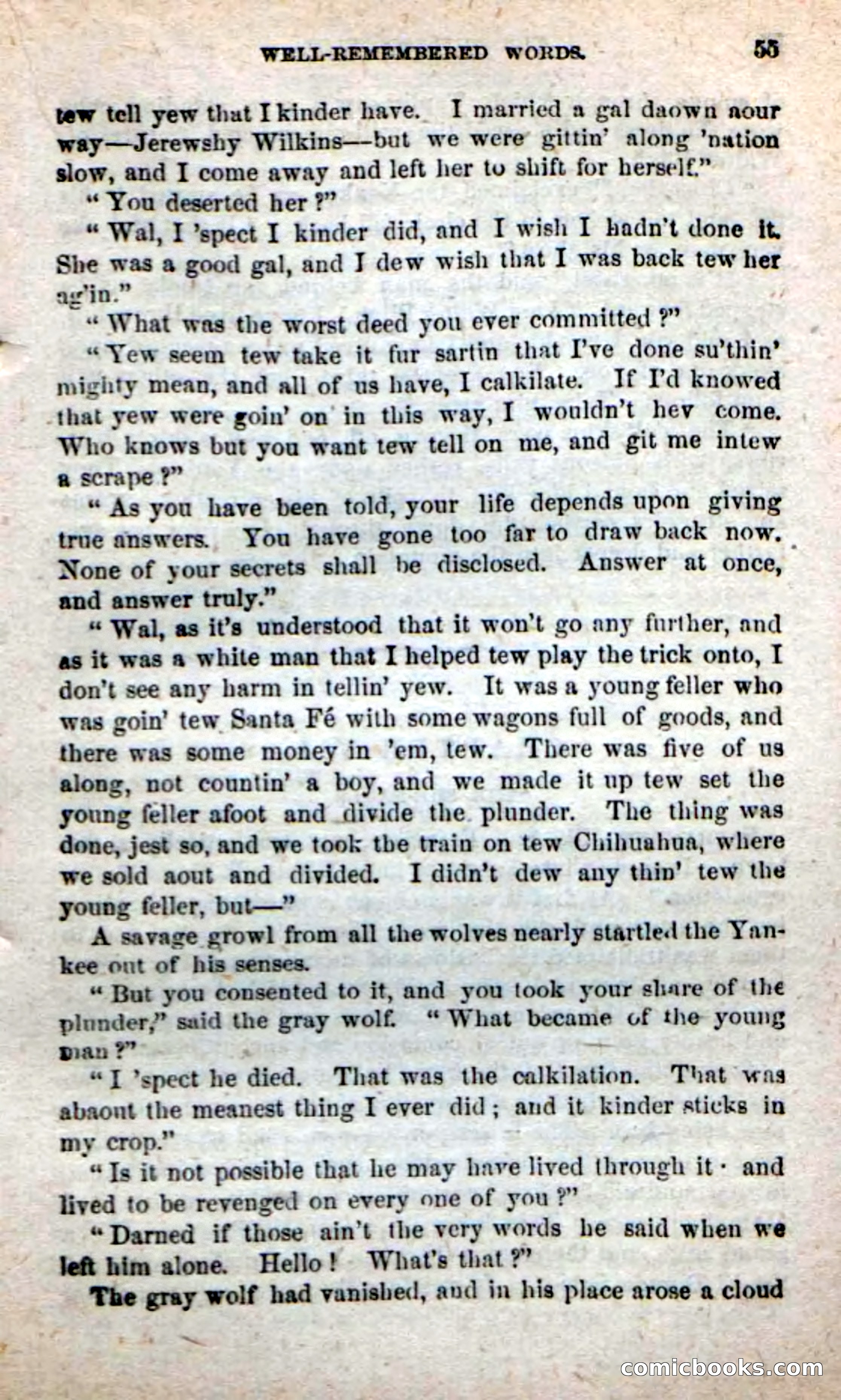 Beadle's New Dime Novels: Alone on the Plains — page 49 of 98