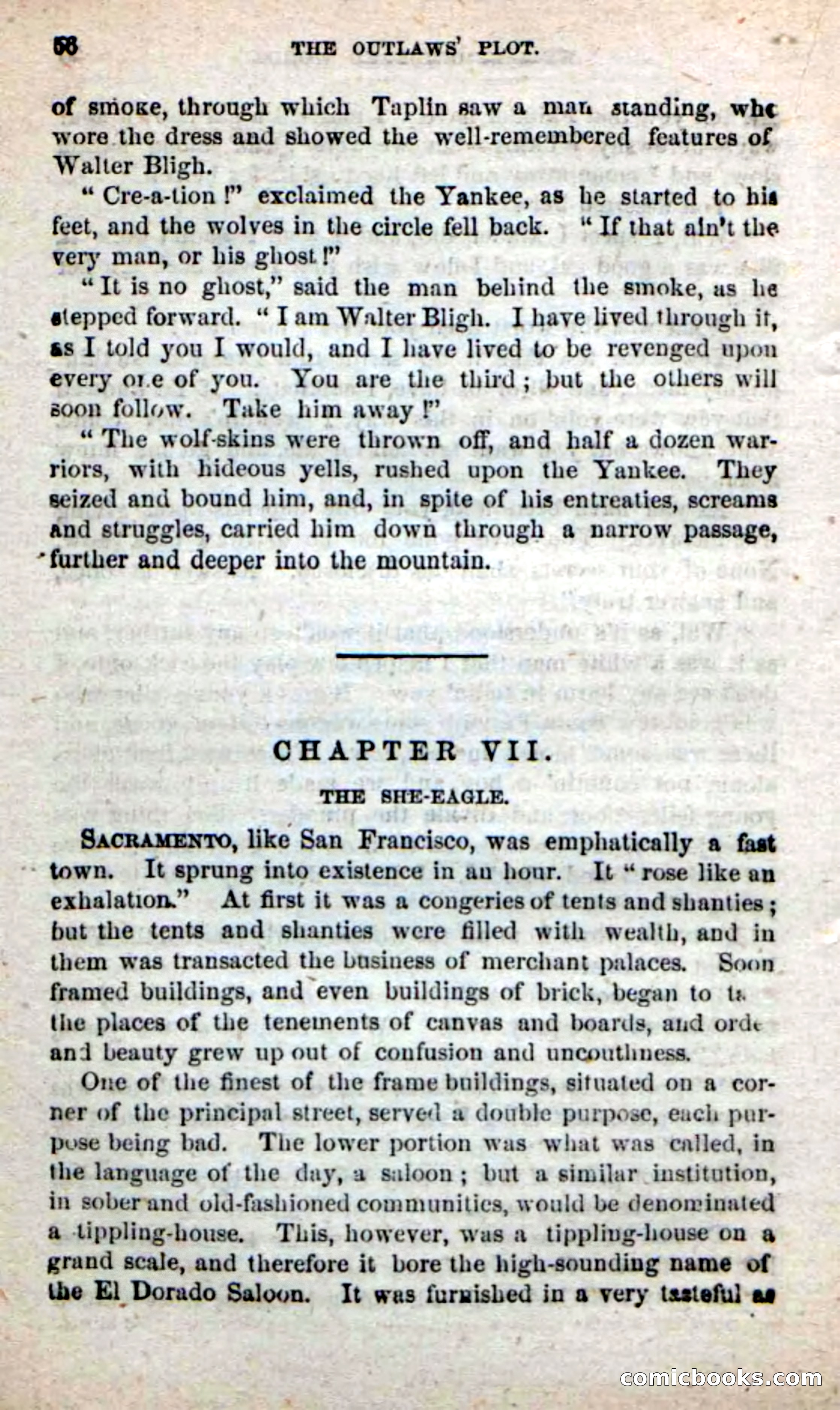 Beadle's New Dime Novels: Alone on the Plains — page 50 of 98