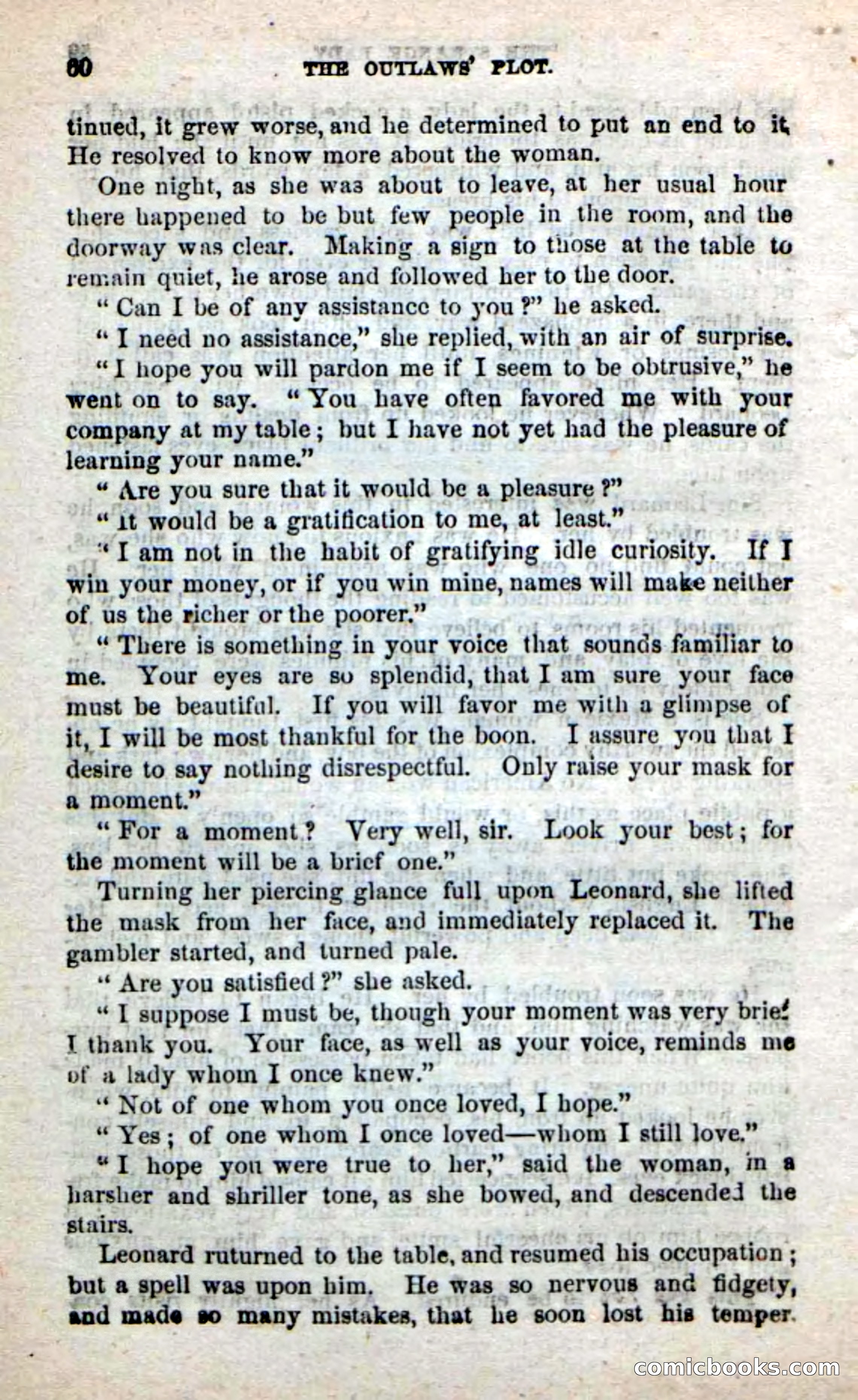Beadle's New Dime Novels: Alone on the Plains — page 54 of 98