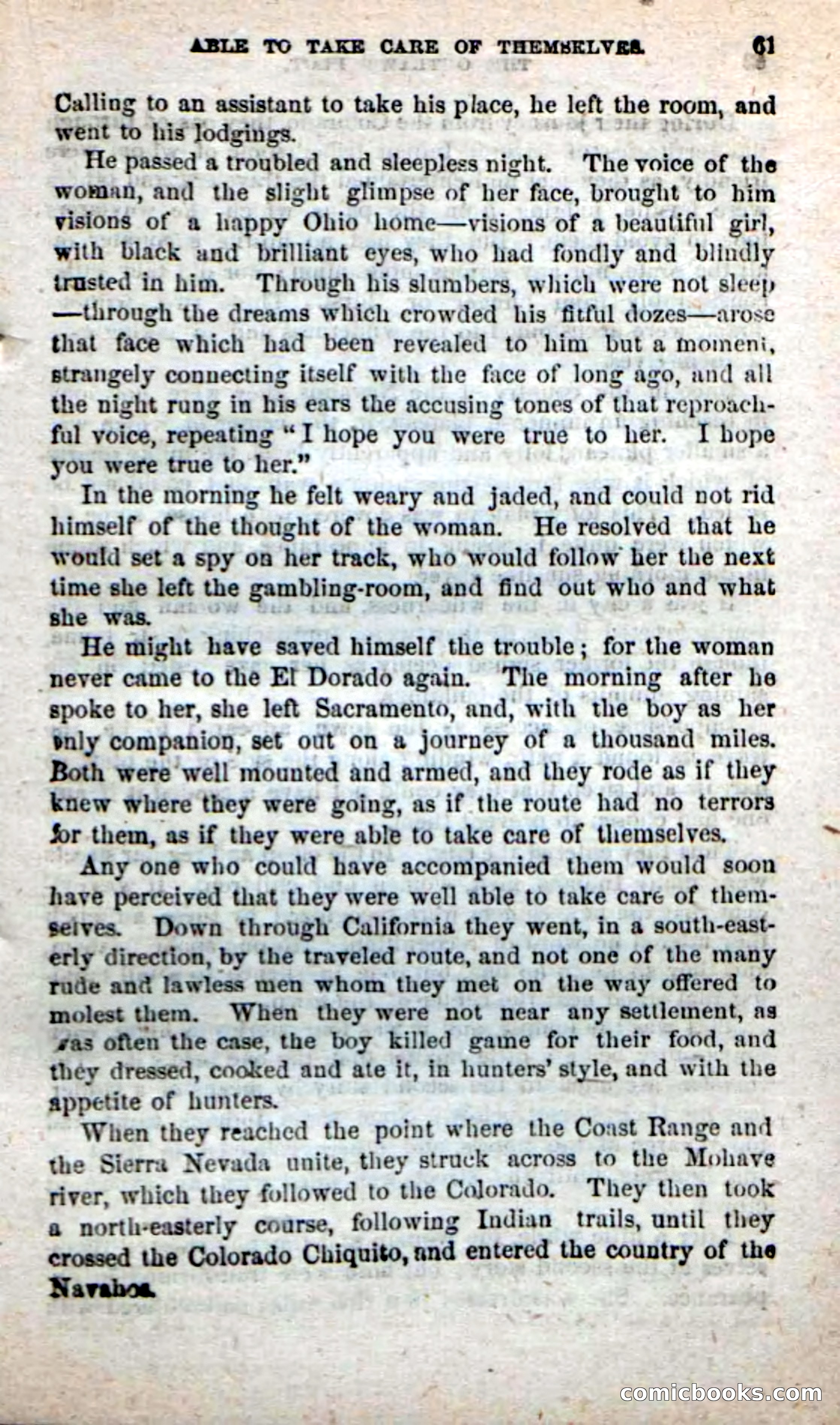 Beadle's New Dime Novels: Alone on the Plains — page 55 of 98