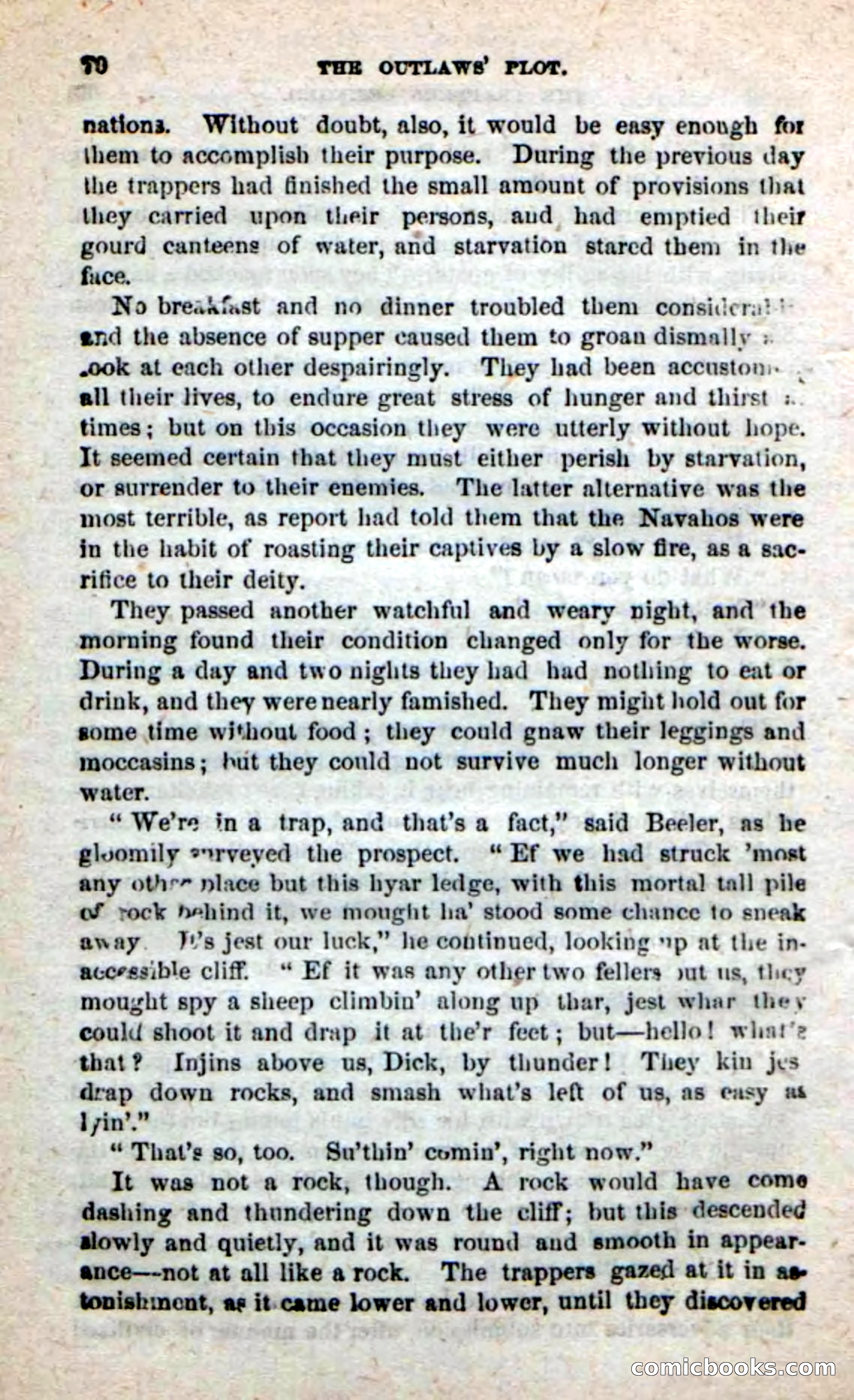 Beadle's New Dime Novels: Alone on the Plains — page 64 of 98