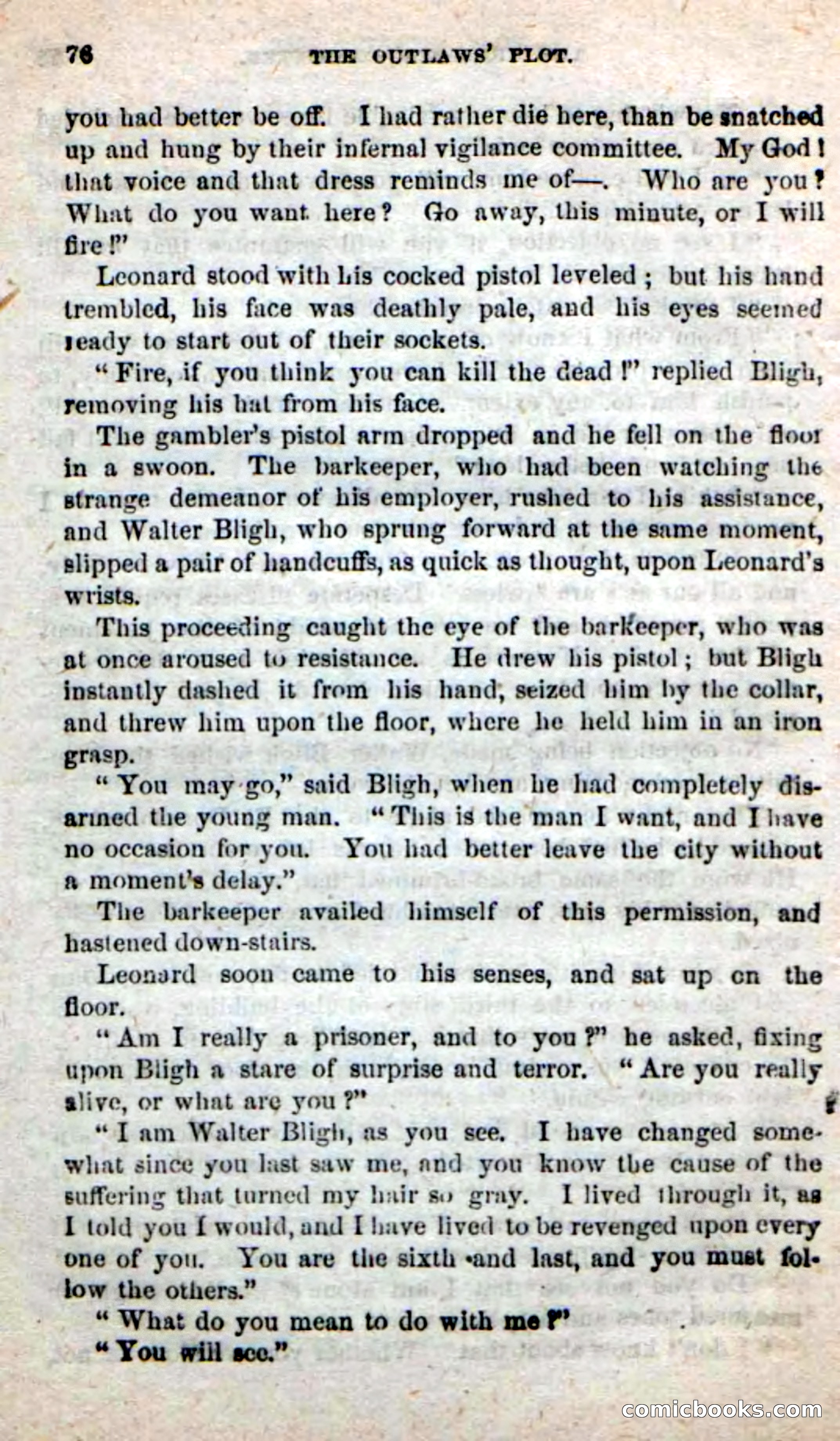 Beadle's New Dime Novels: Alone on the Plains — page 70 of 98