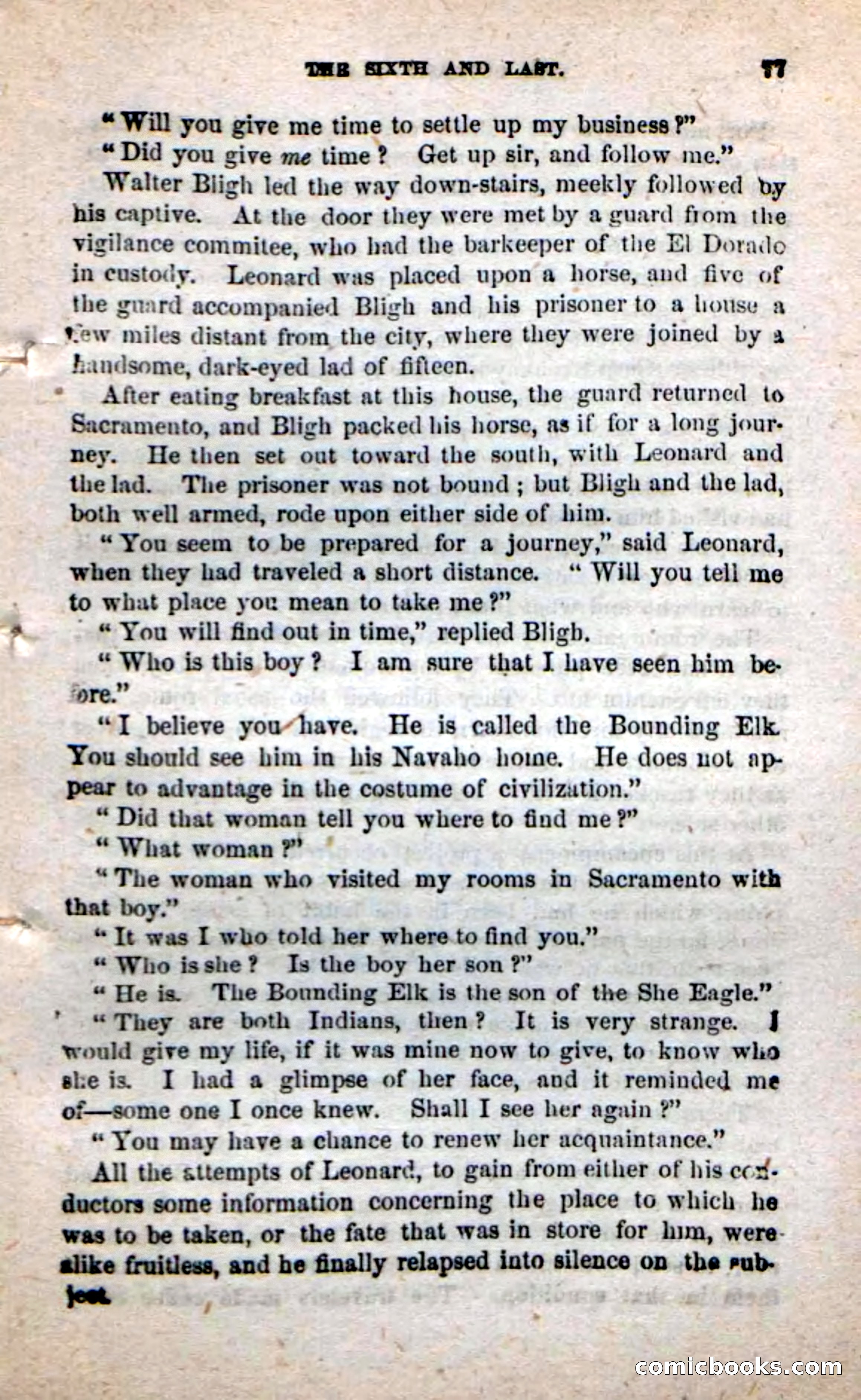 Beadle's New Dime Novels: Alone on the Plains — page 71 of 98