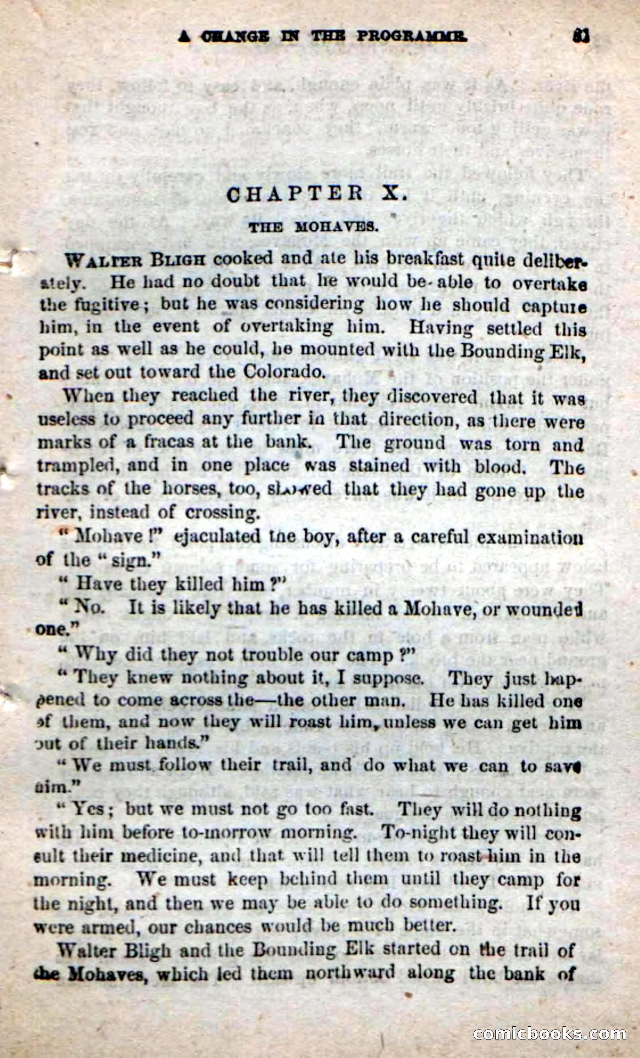 Beadle's New Dime Novels: Alone on the Plains — page 75 of 98