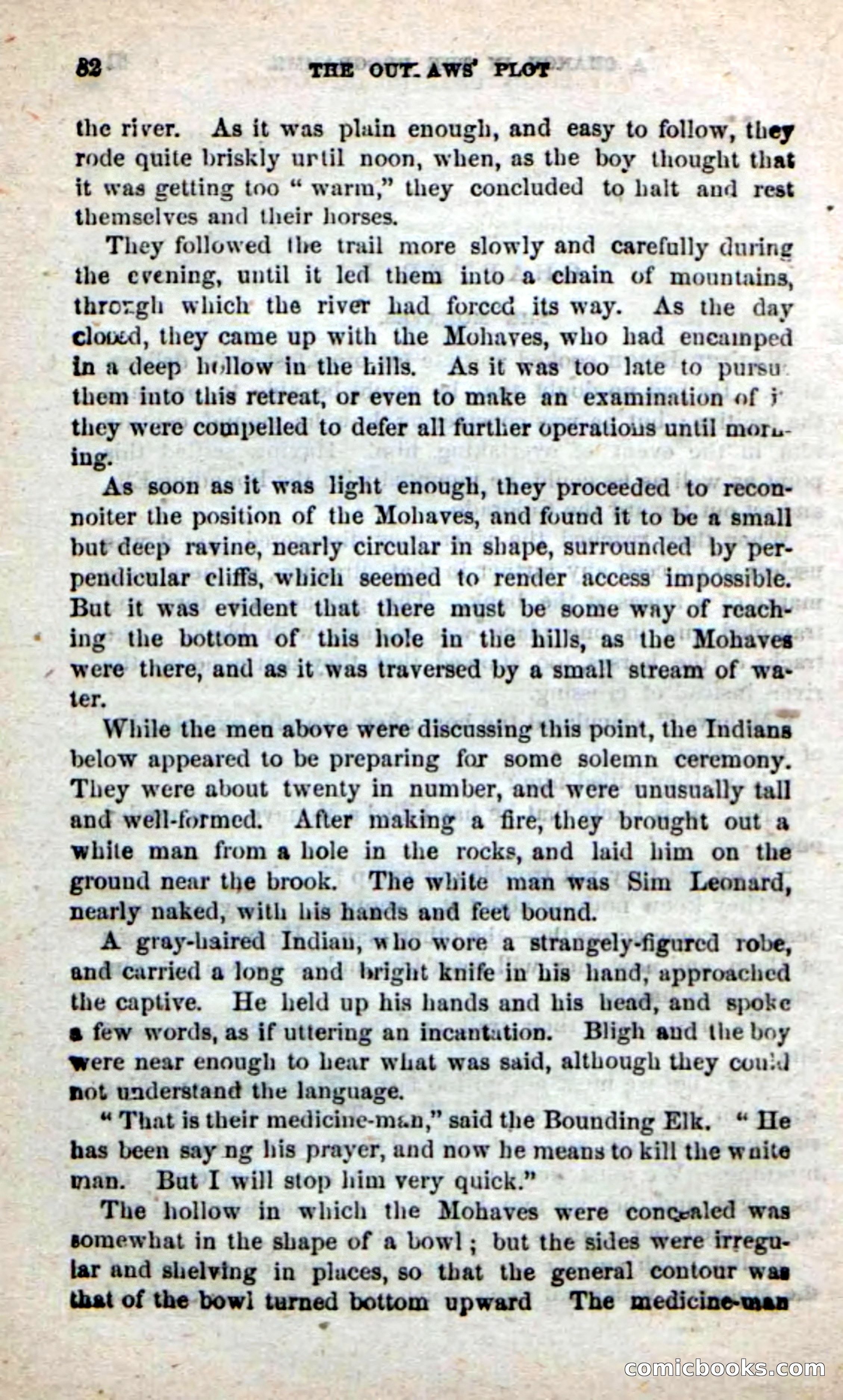 Beadle's New Dime Novels: Alone on the Plains — page 76 of 98