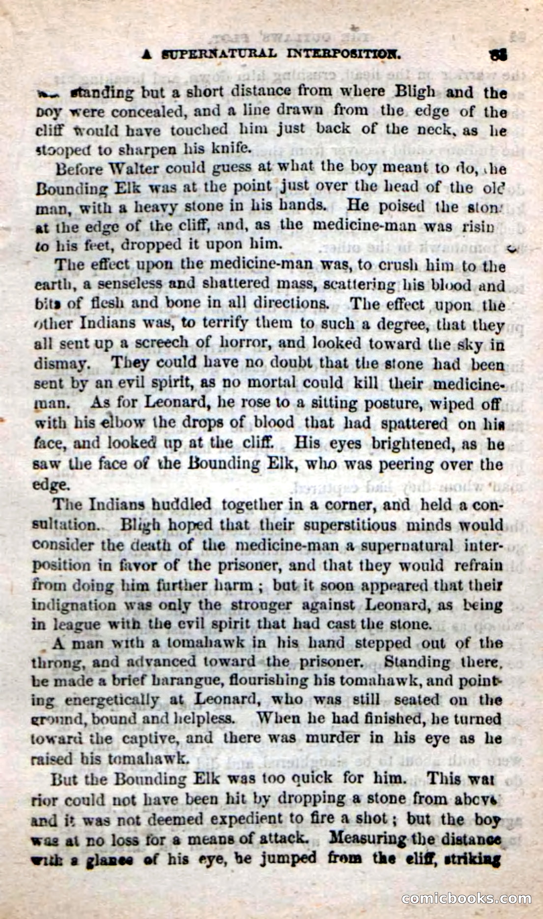 Beadle's New Dime Novels: Alone on the Plains — page 77 of 98