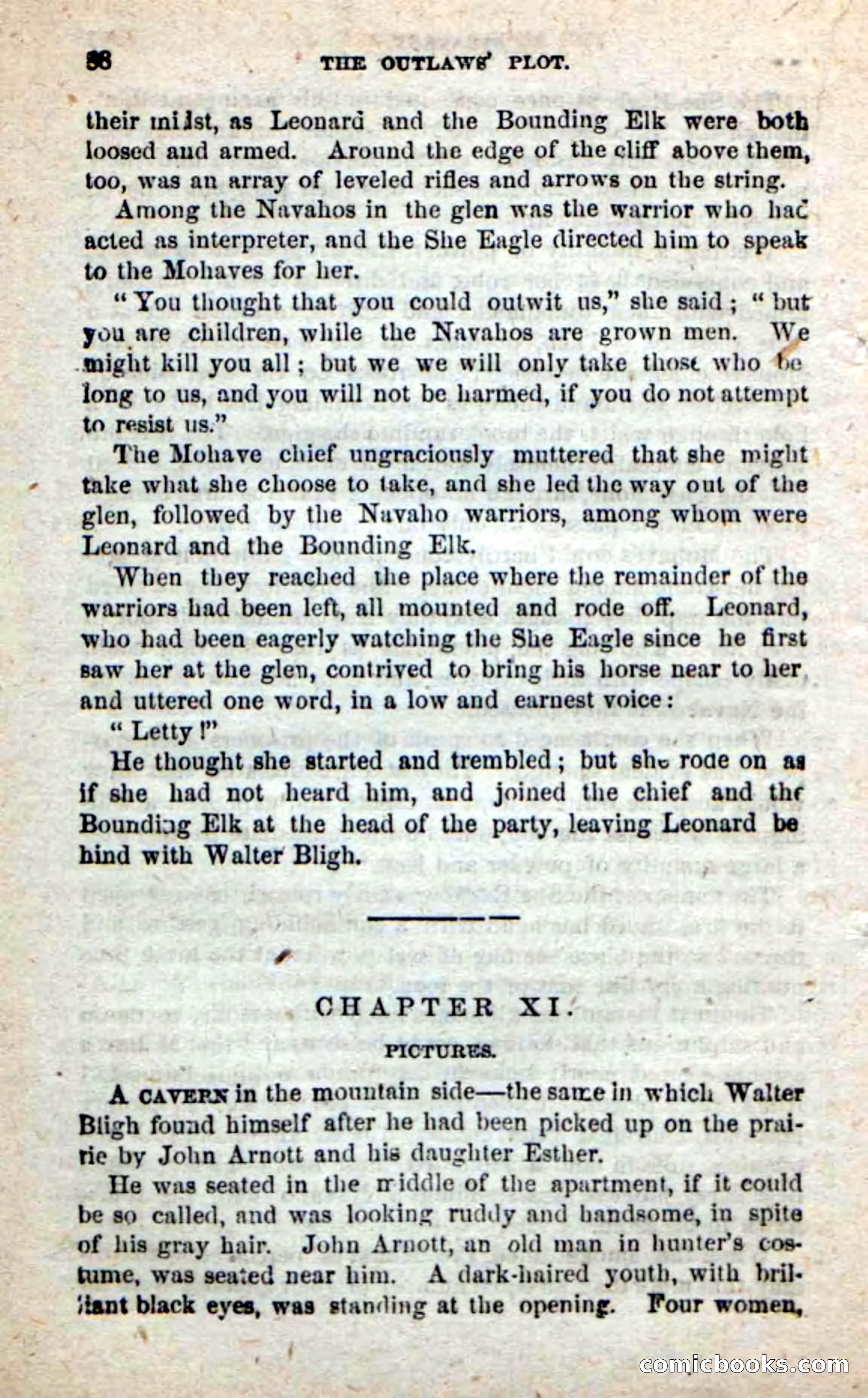 Beadle's New Dime Novels: Alone on the Plains — page 82 of 98