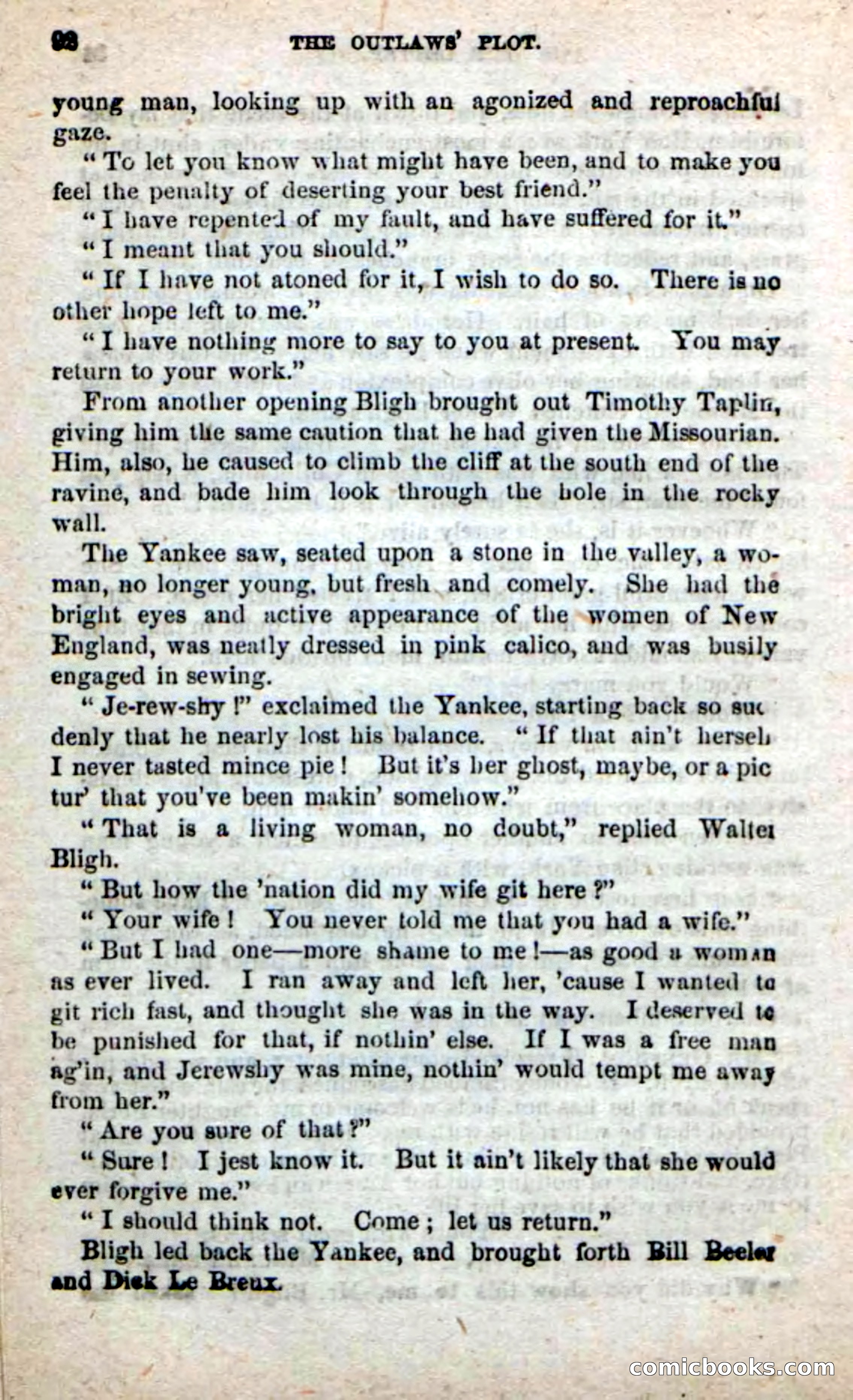 Beadle's New Dime Novels: Alone on the Plains — page 86 of 98
