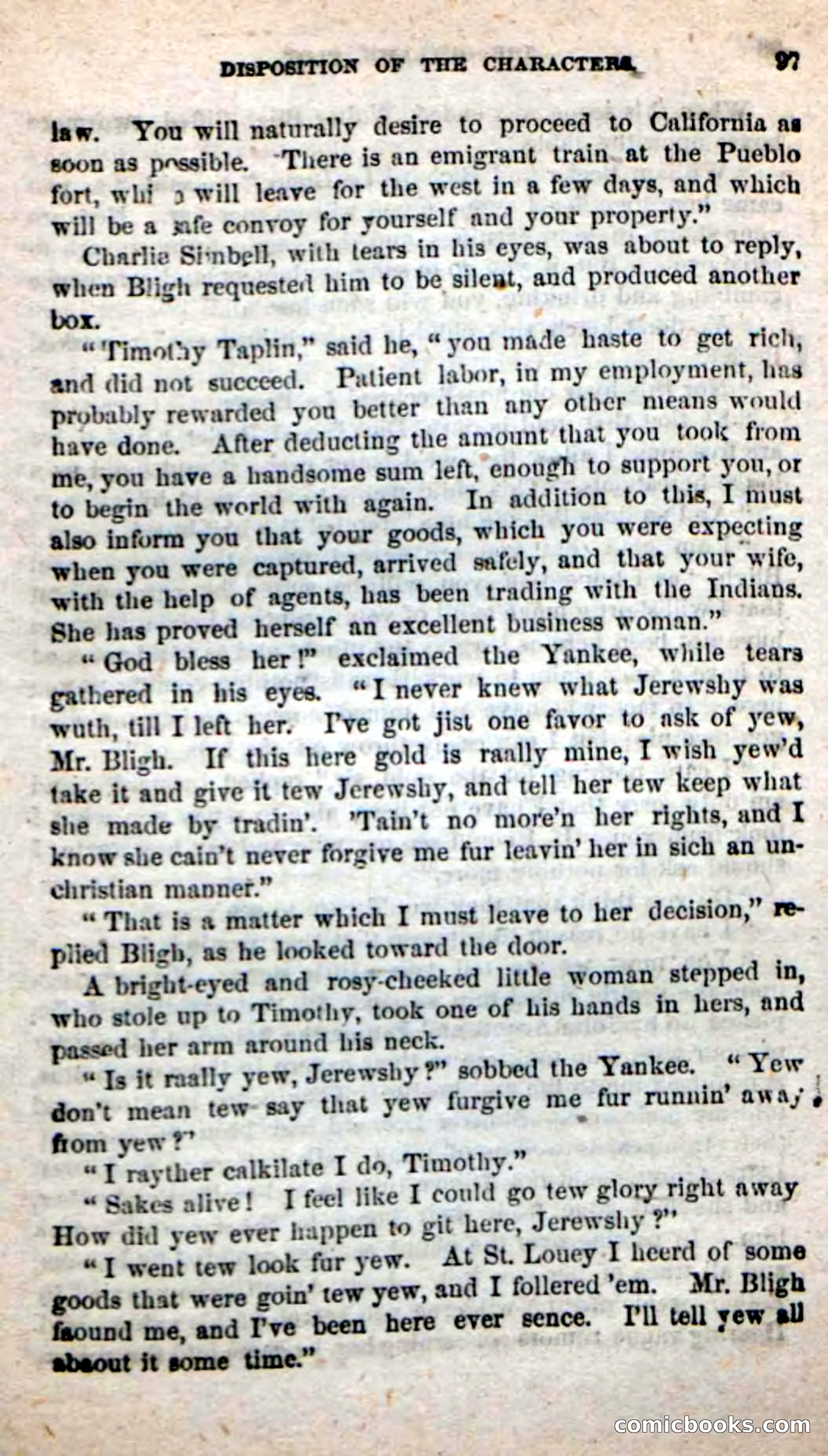 Beadle's New Dime Novels: Alone on the Plains — page 91 of 98