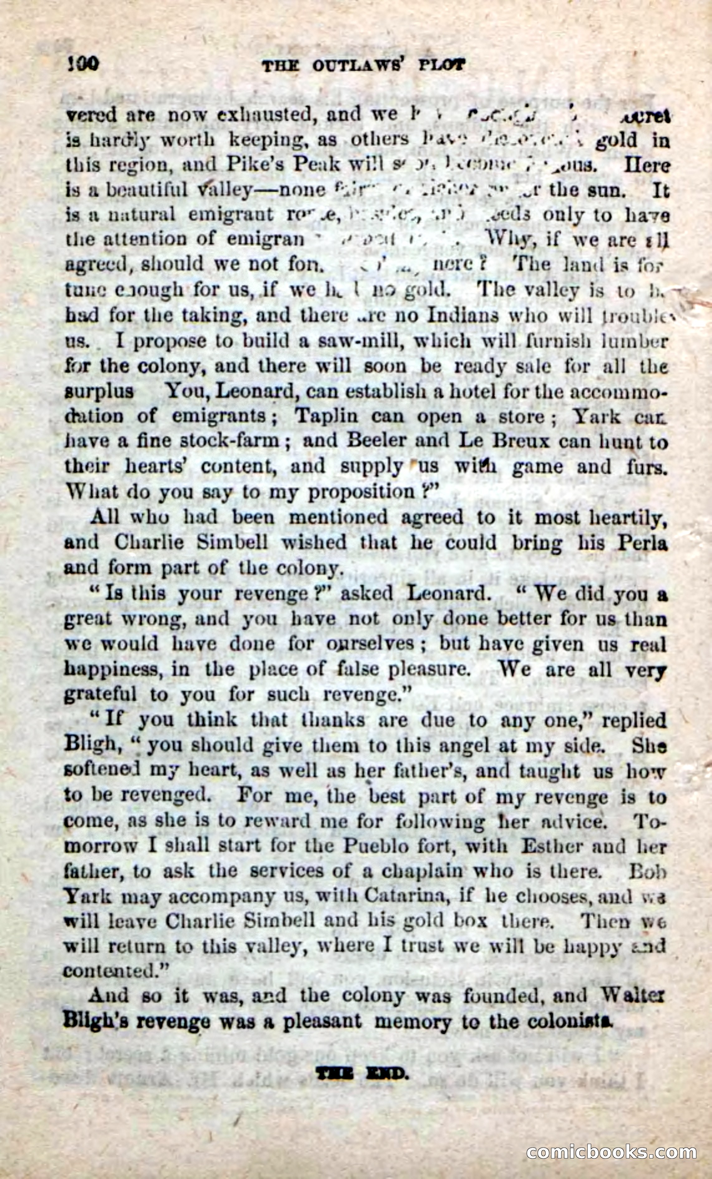 Beadle's New Dime Novels: Alone on the Plains — page 94 of 98