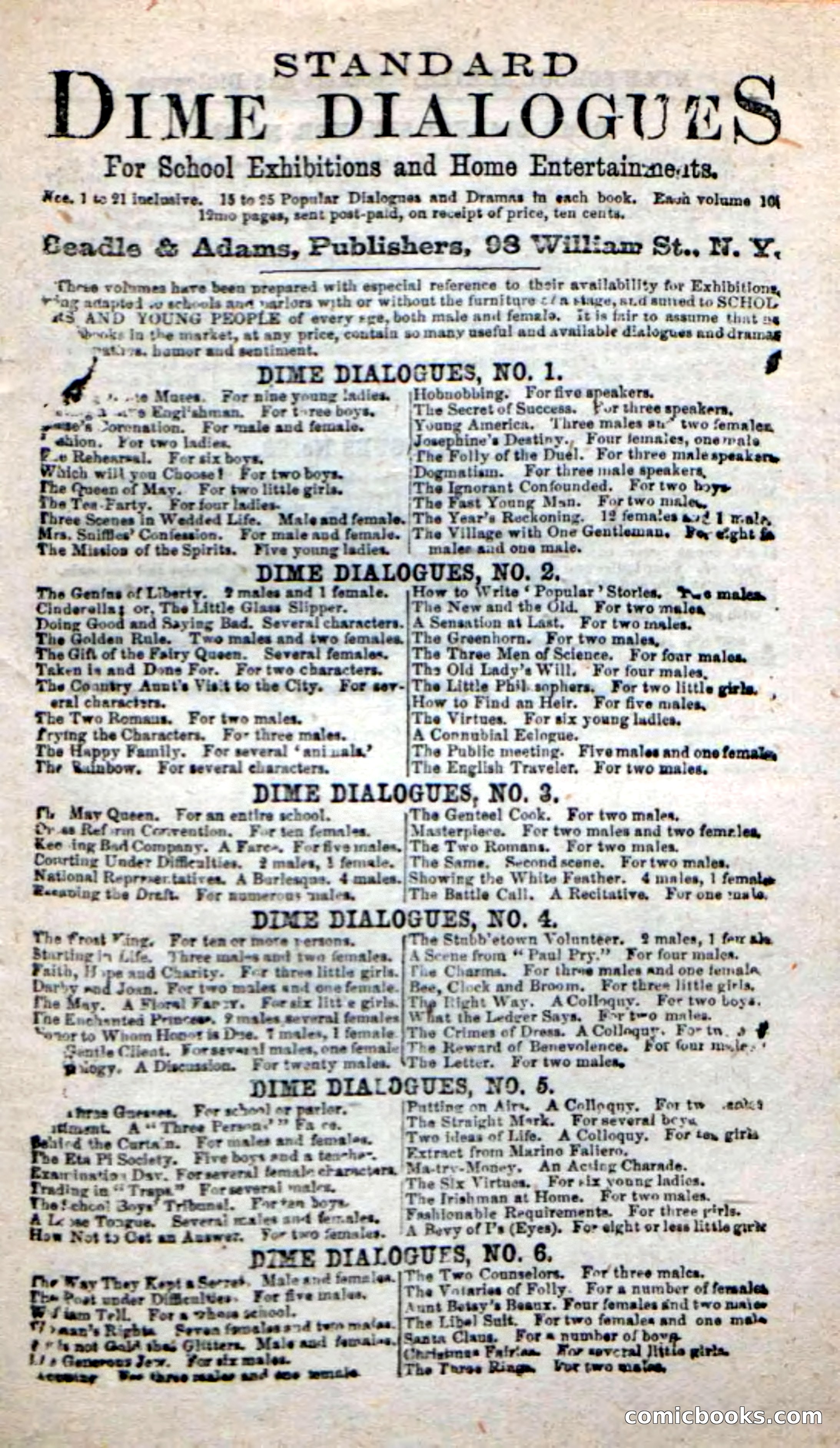 Beadle's New Dime Novels: Alone on the Plains — page 95 of 98