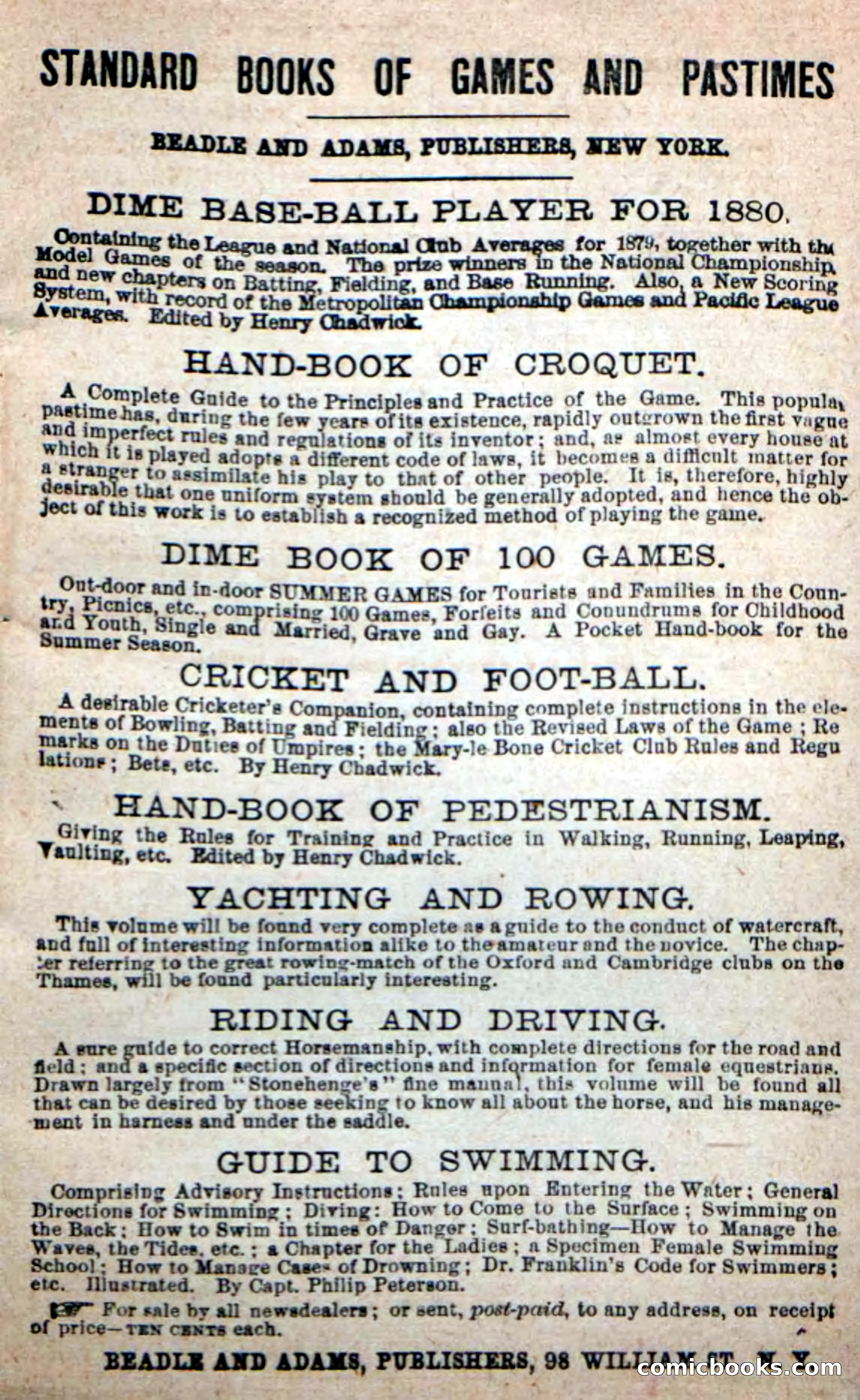 Beadle's New Dime Novels: Alone on the Plains — page 97 of 98