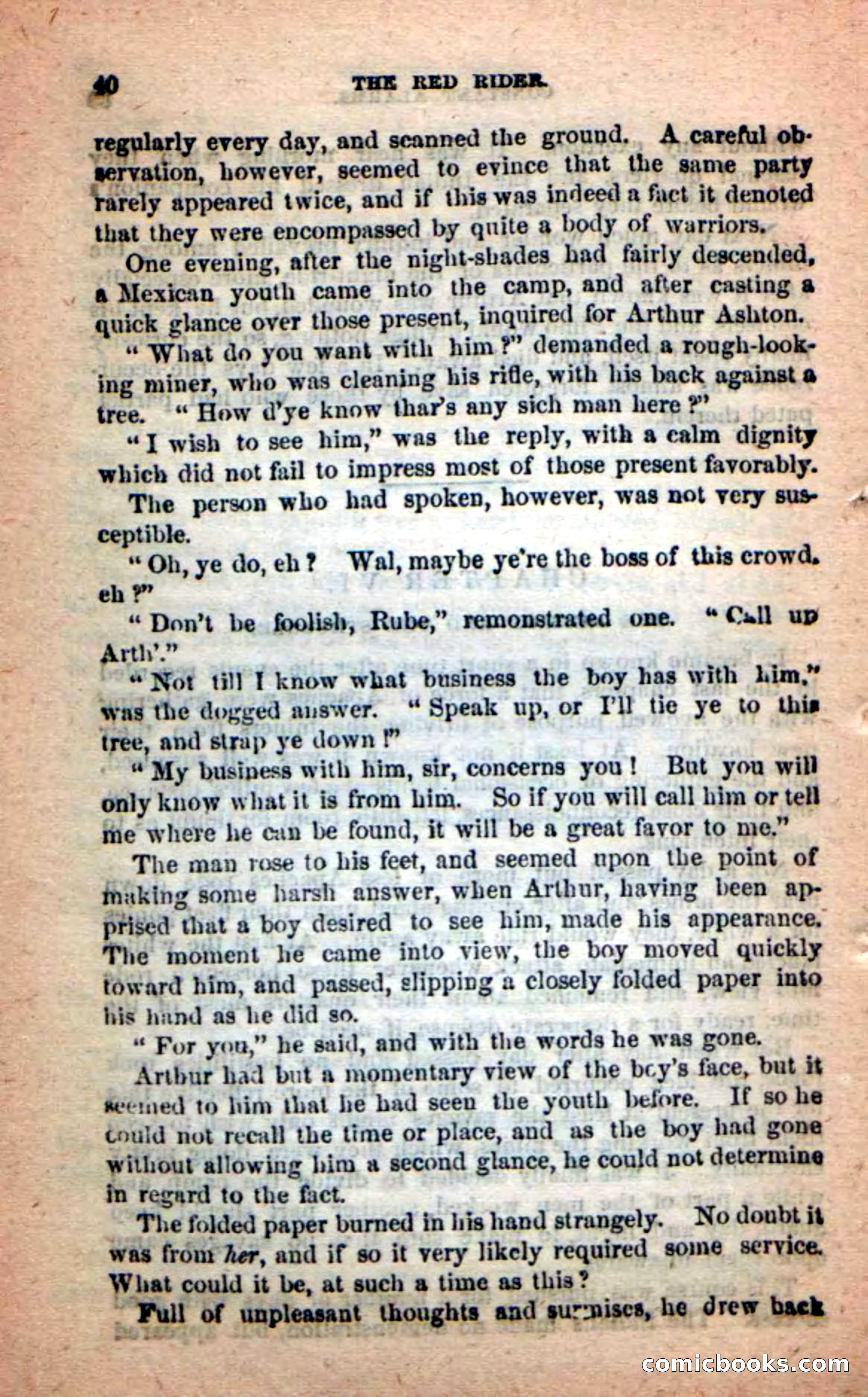 The Red Rider — page 36 of 100