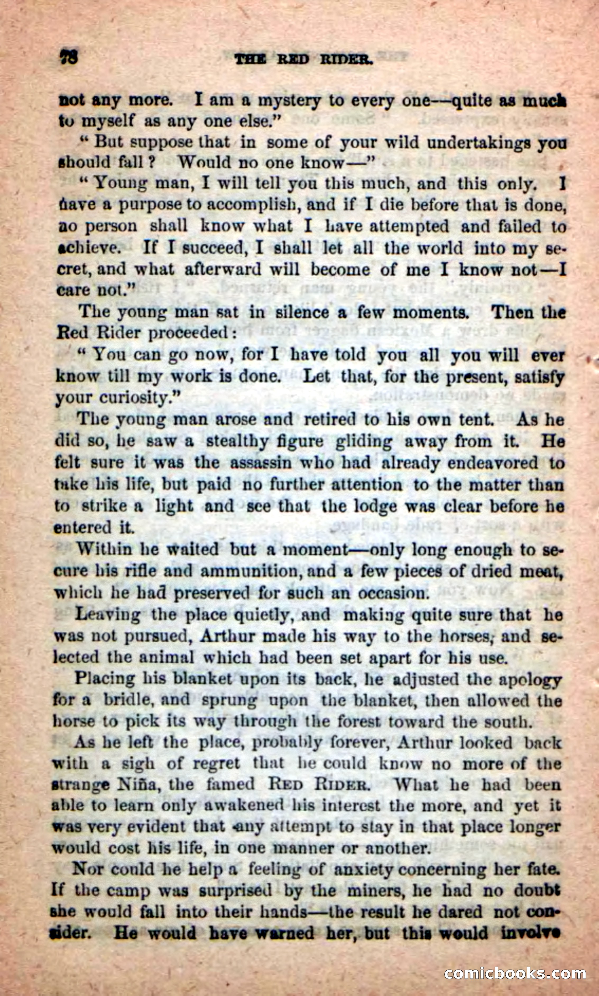 The Red Rider — page 74 of 100