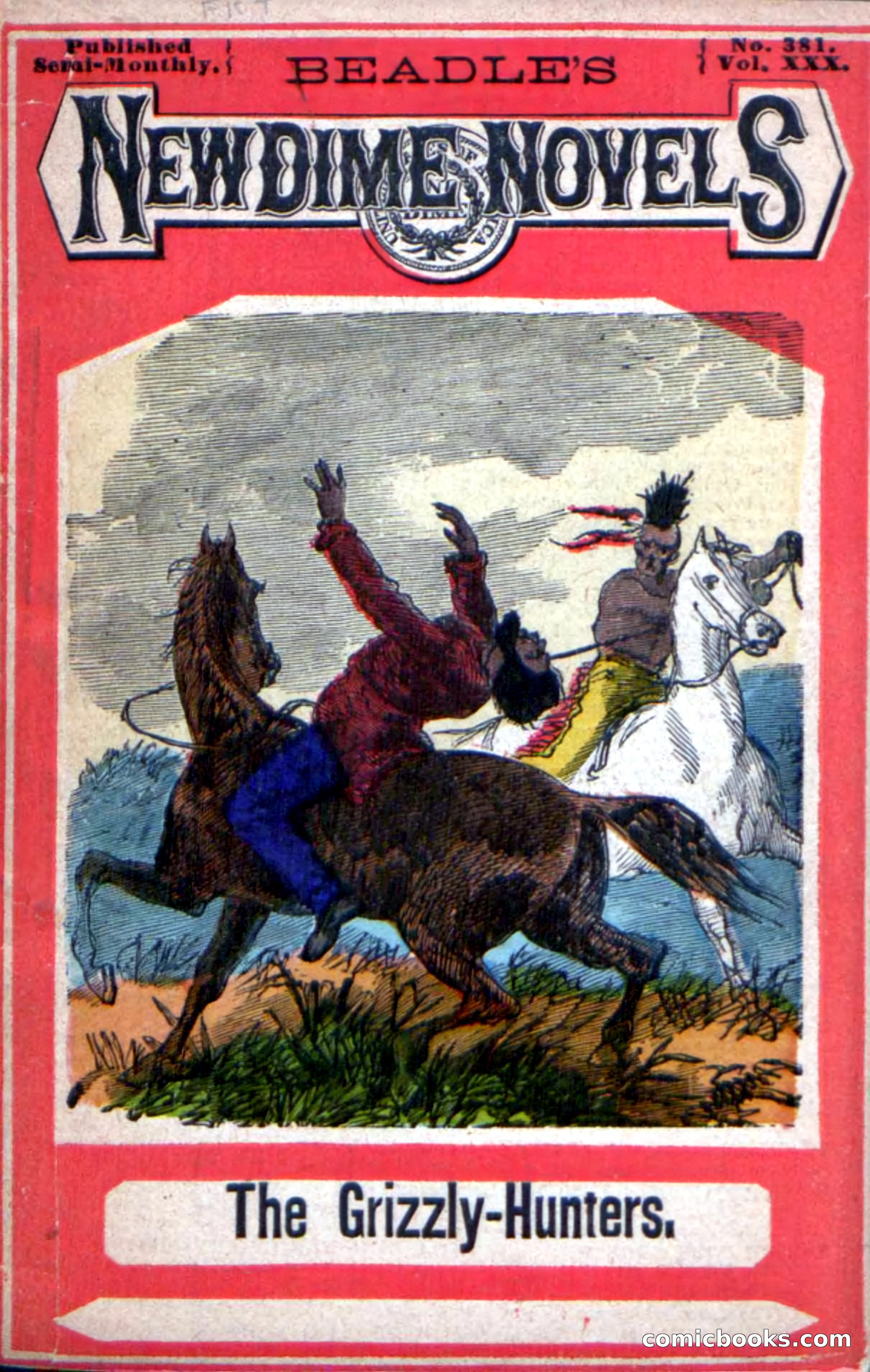 Beadle's Dime Novels: The Grizzly-Hunters