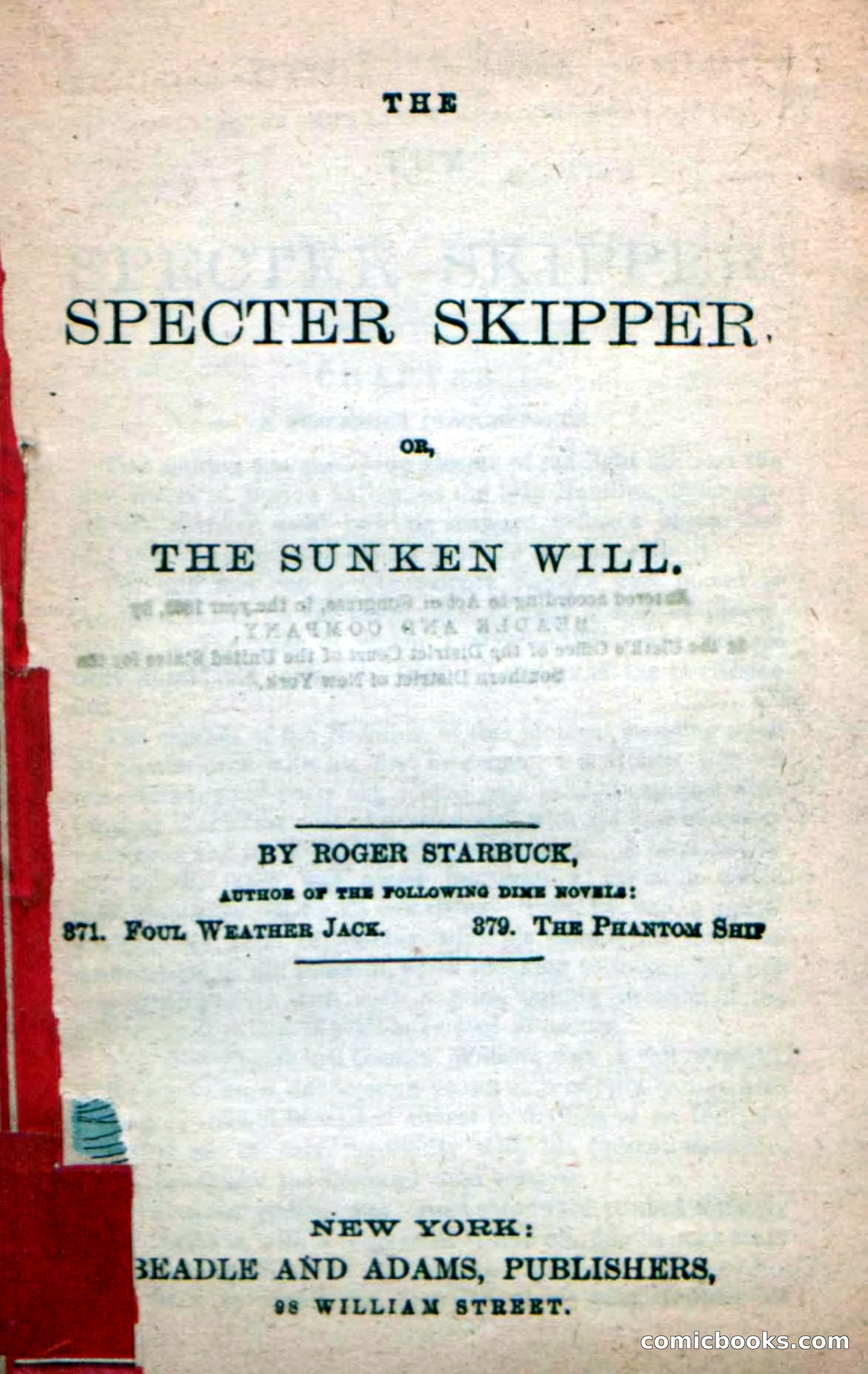 The Specter Skipper — page 3 of 100