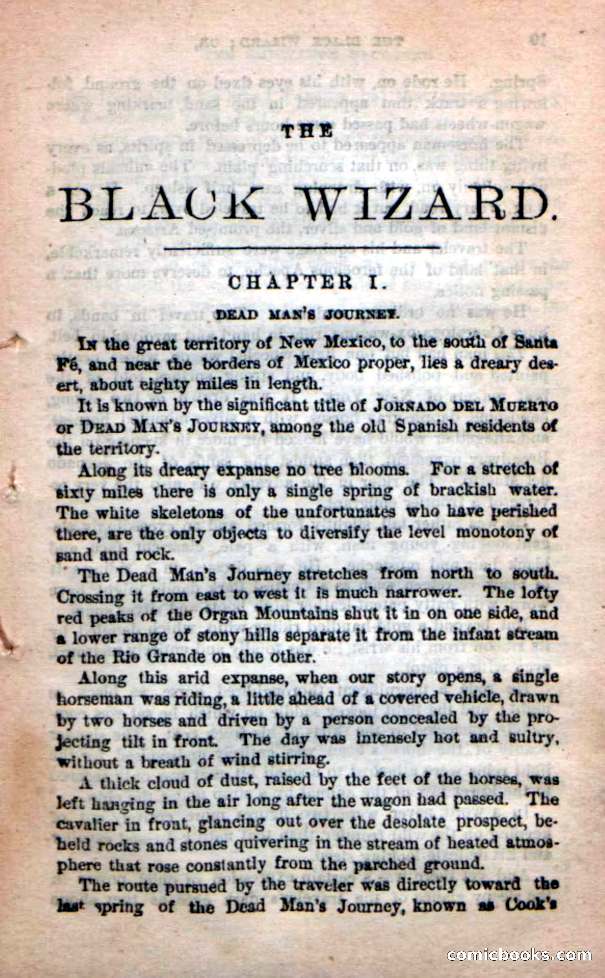 The Black Wizard — page 5 of 100