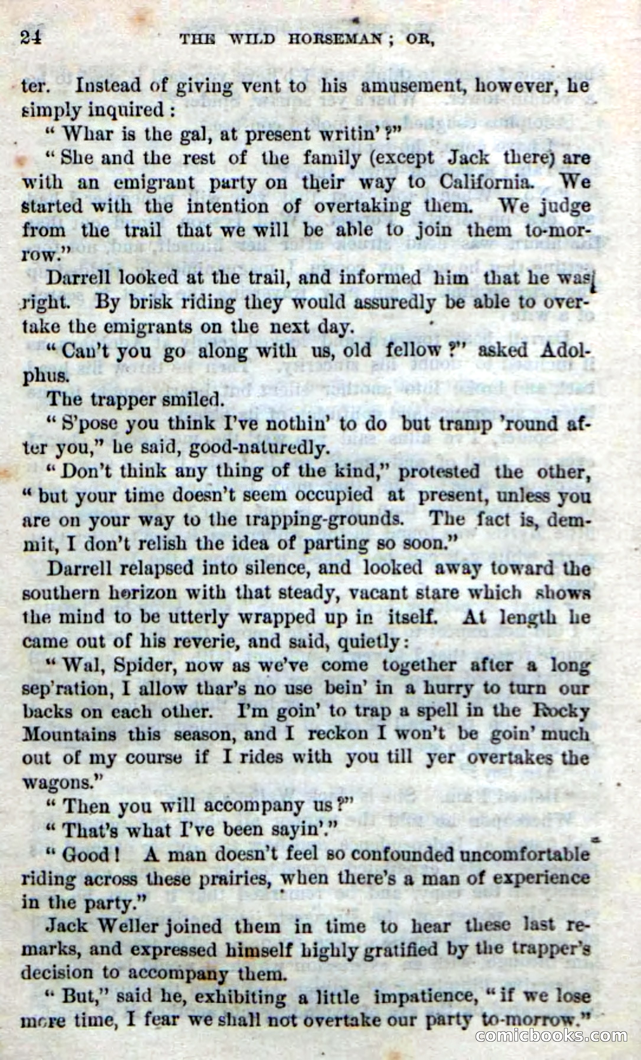 The Mad Horseman — page 21 of 106