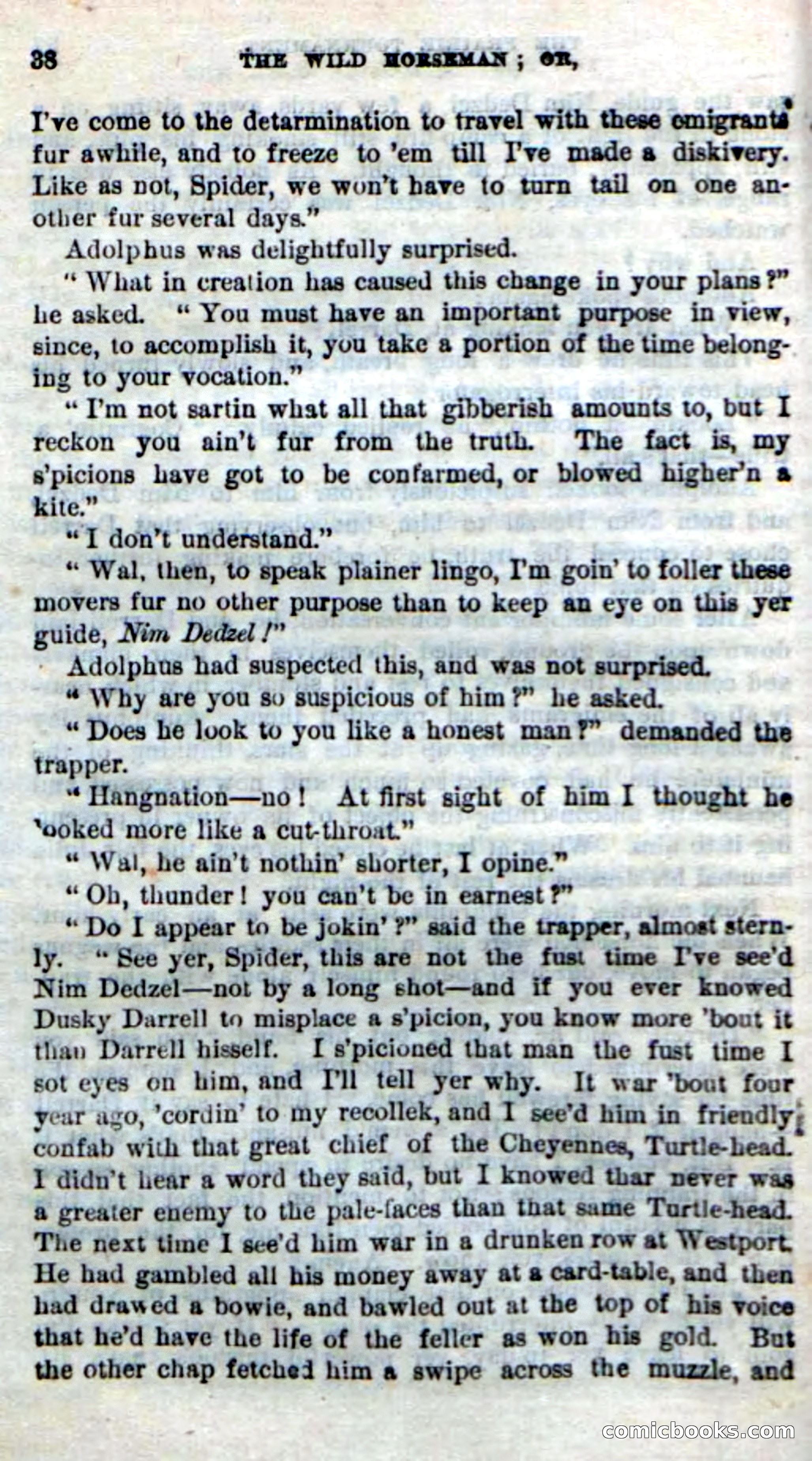 The Mad Horseman — page 35 of 106